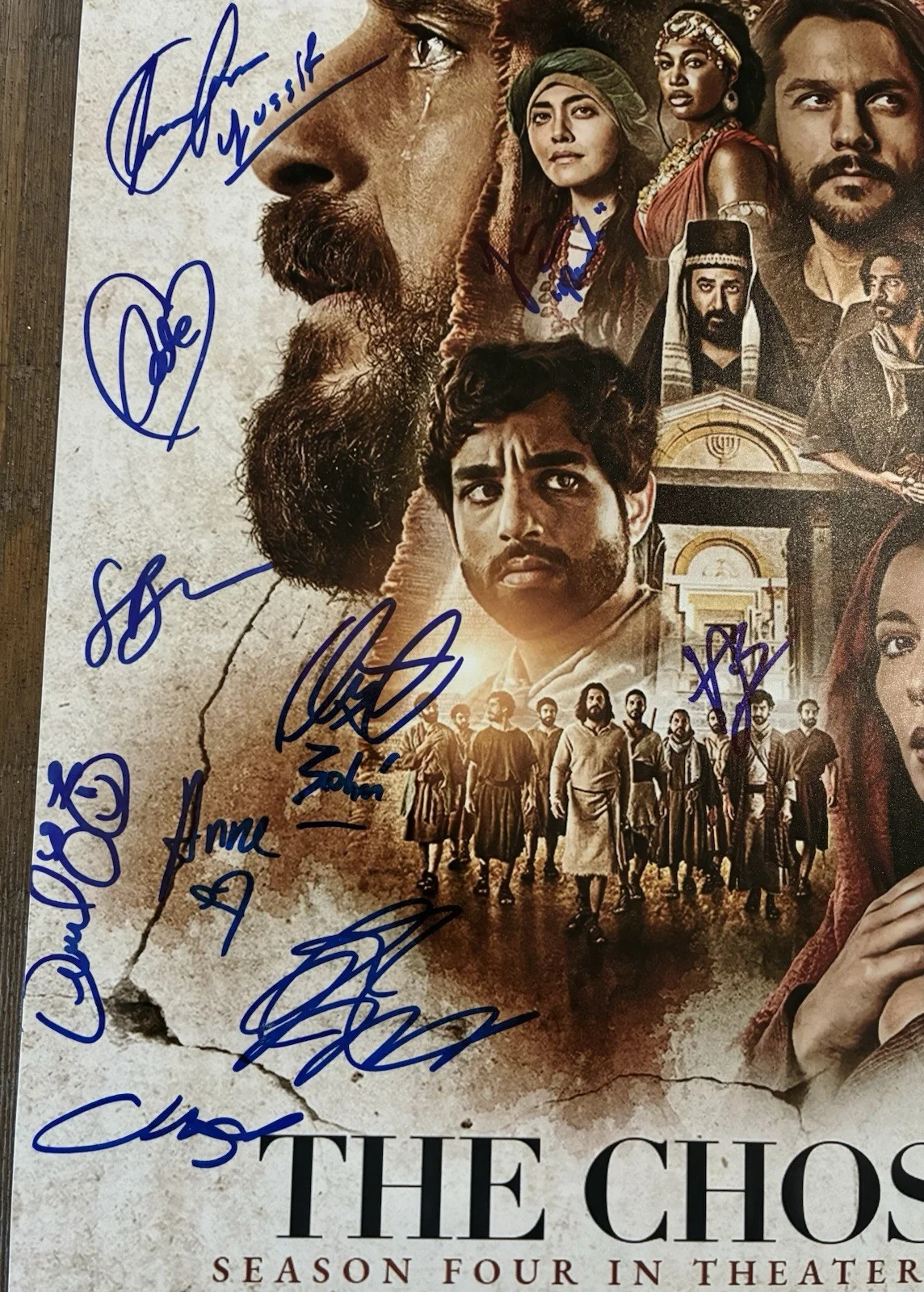 The Chosen Cast Signed 11x14 Photo Signed By 20, image 4
