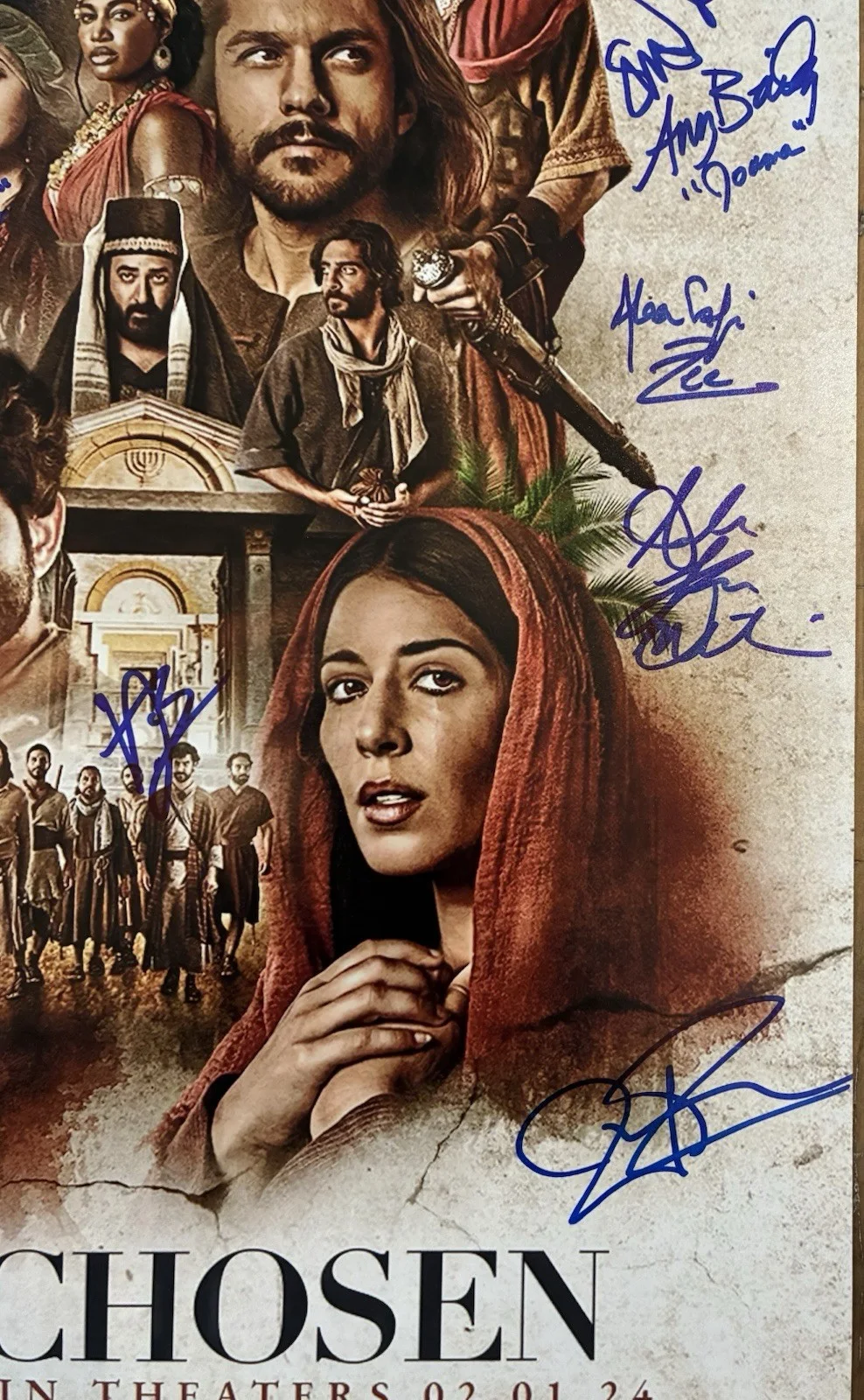 The Chosen Cast Signed 11x14 Photo Signed By 20, image 5
