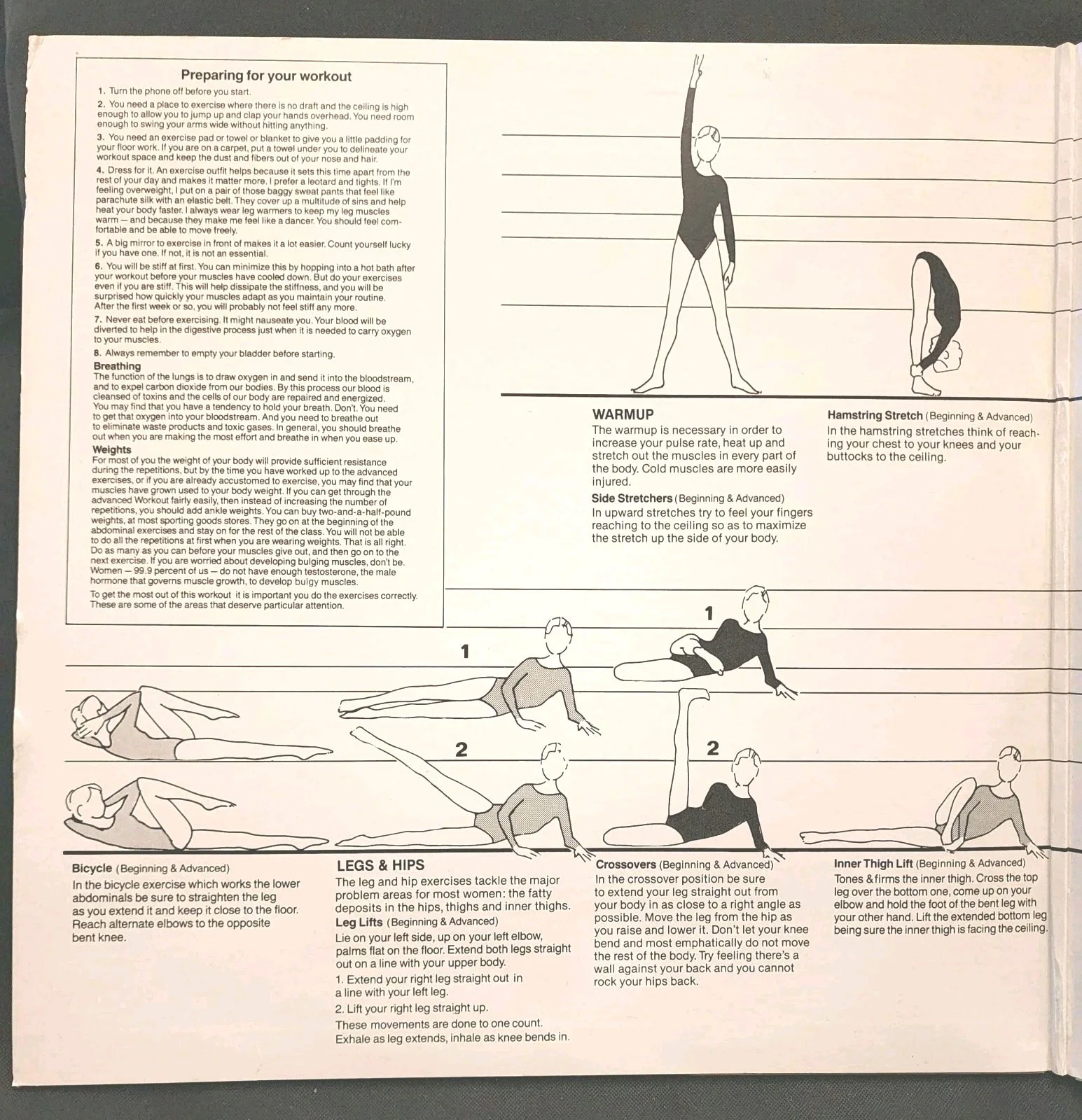 Jane Fonda's 1981 Workout LP 1981 1st PRESSING The Wkout Label 90201 GateFold, image 5