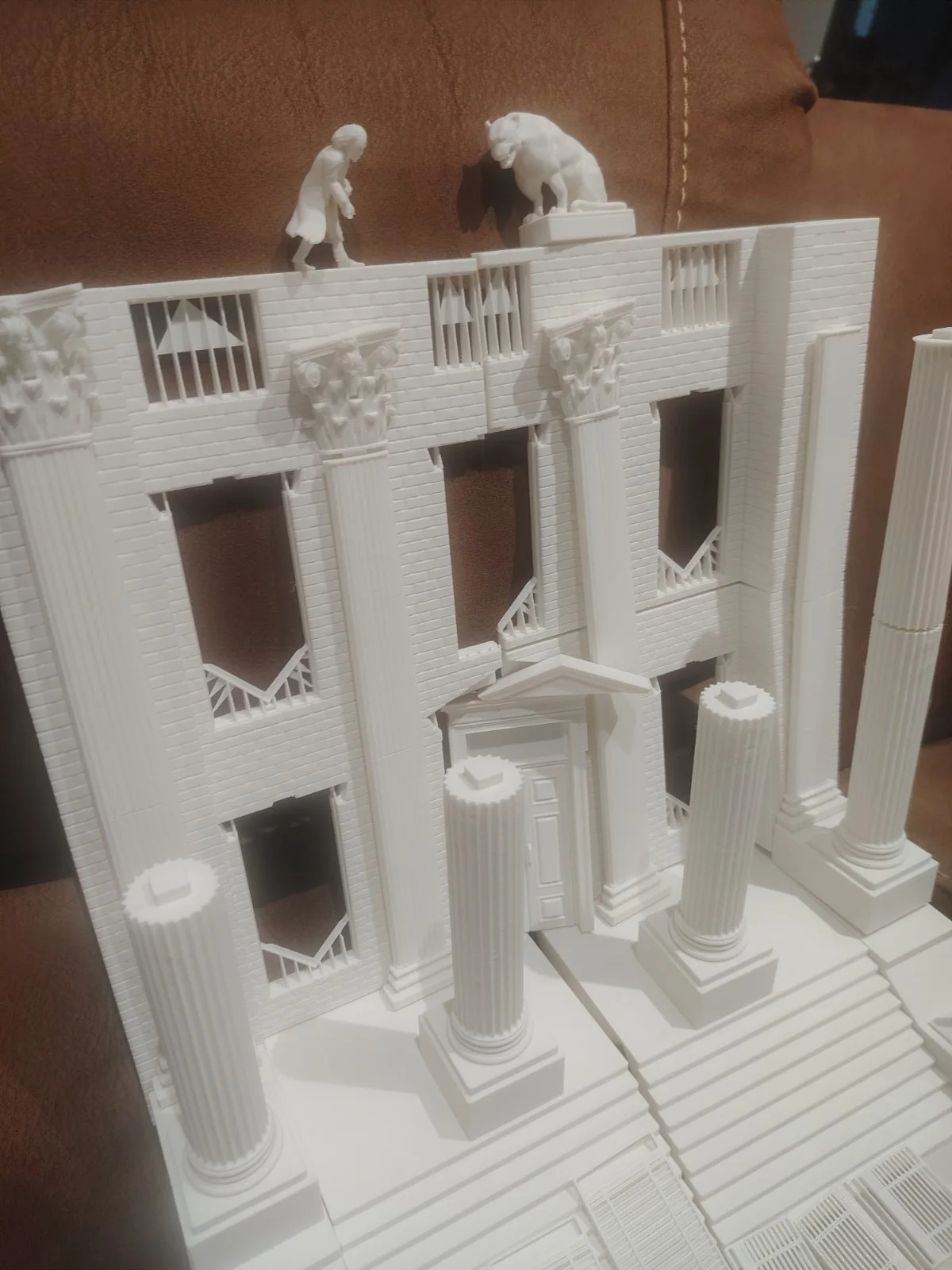 BTTF Court House 3d Printed Model Kit, image 3