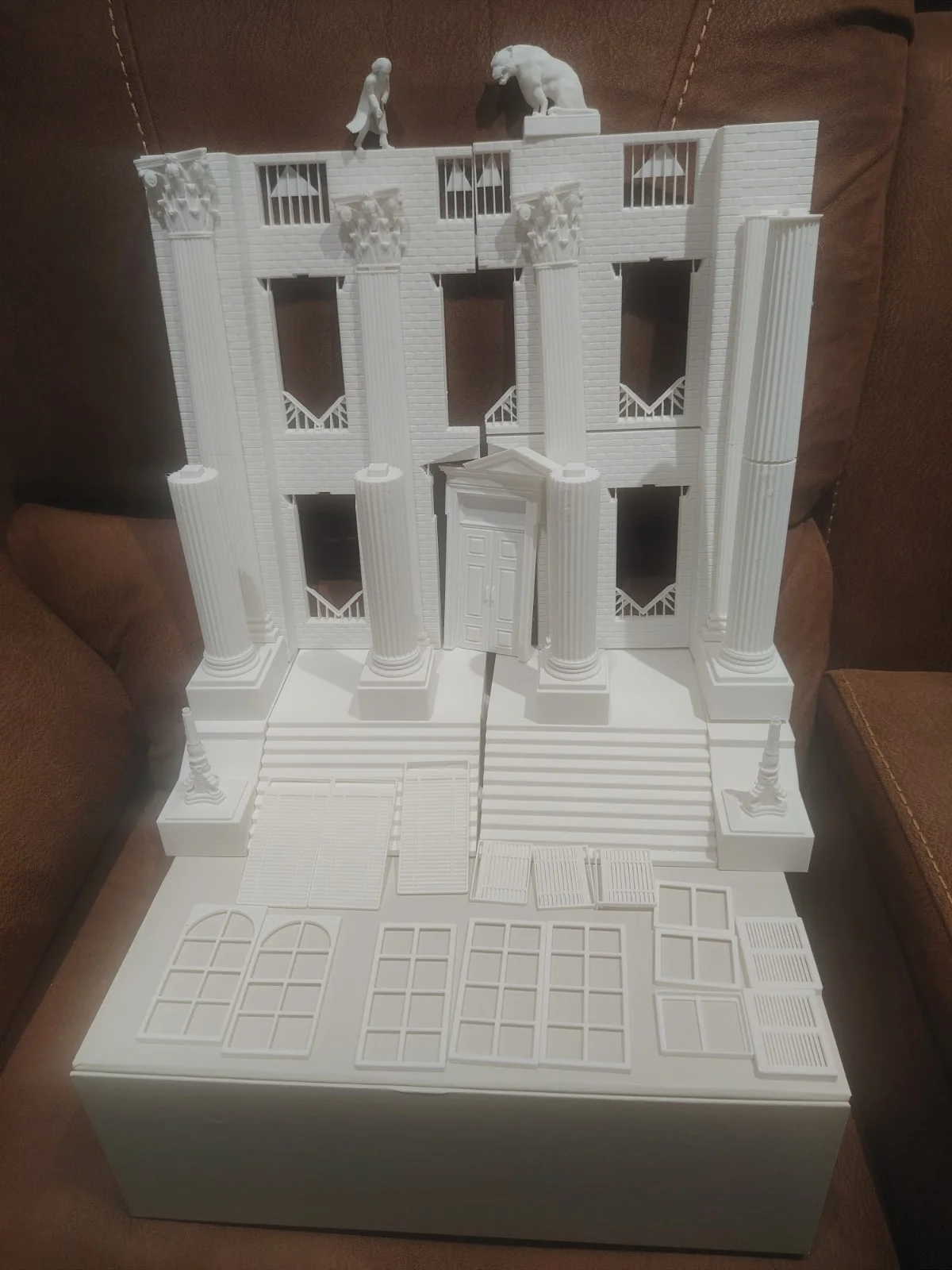 BTTF Court House 3d Printed Model Kit, image 5