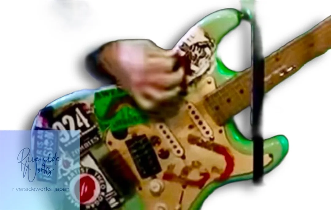 Greenday Billie Joe Guitar Sticker, image 5