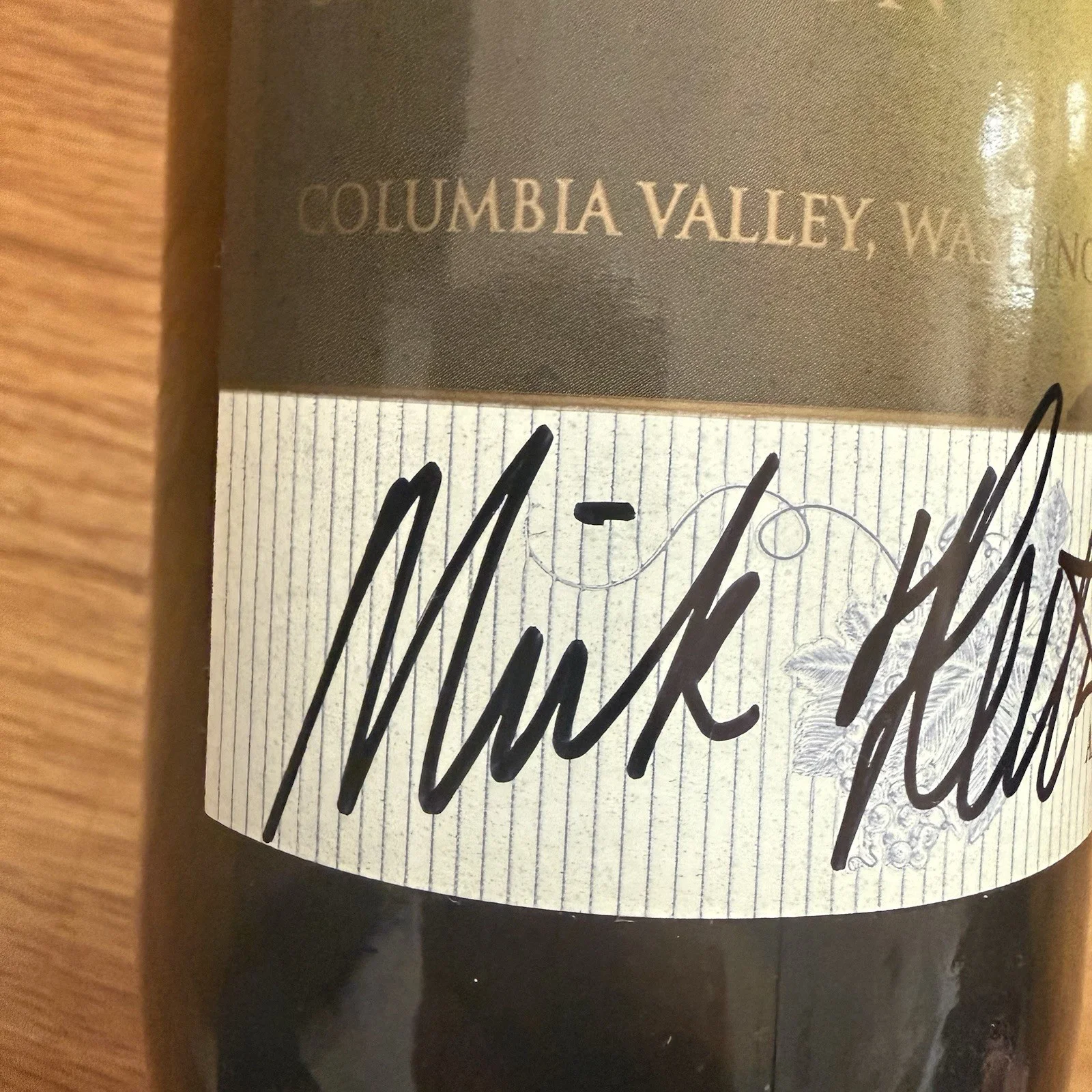Mick Fleetwood Mac Signed Autographed Private Cellar Wine Bottle Cabernet, image 2
