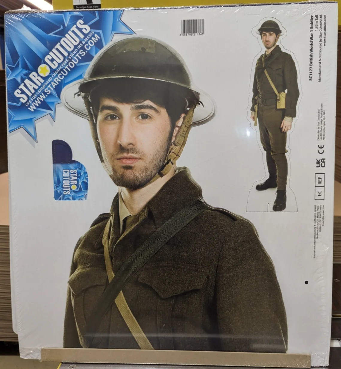 British Heritage Collection Cardboard Cutouts Bundle of 4 Standees *Damaged*, image 4