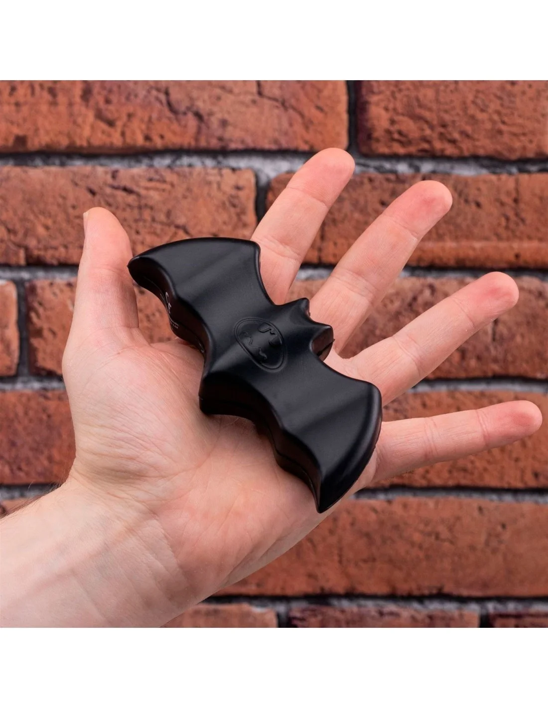 Batman Bat Symbol Batarang Stress Ball Black Ex-Display, image 2