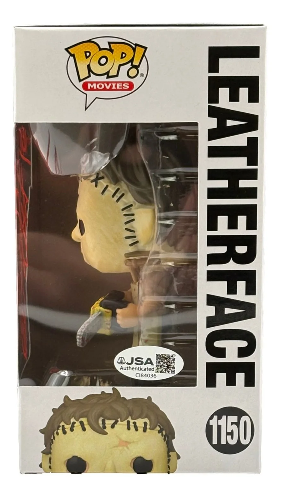 Andrew Bryniarski — Andrew Bryniarski Signed Texas Chainsaw Massacre Funko Pop #1150 Next JSA, image 2