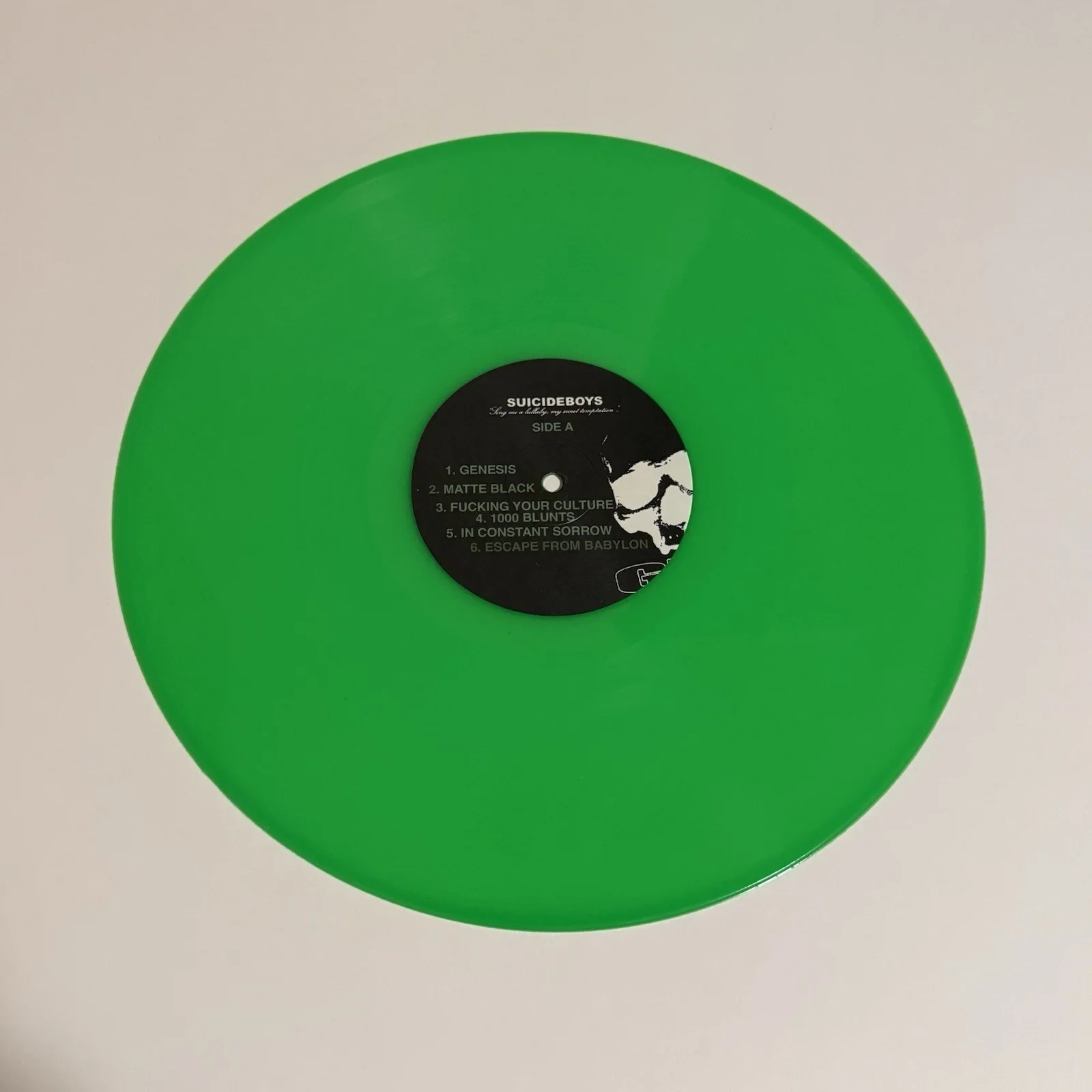 $UICIDEBOY$ SIGNED SING ME A LULLABY MY SWEET VINYL RECORD SUICIDEBOYS JSA COA, image 2