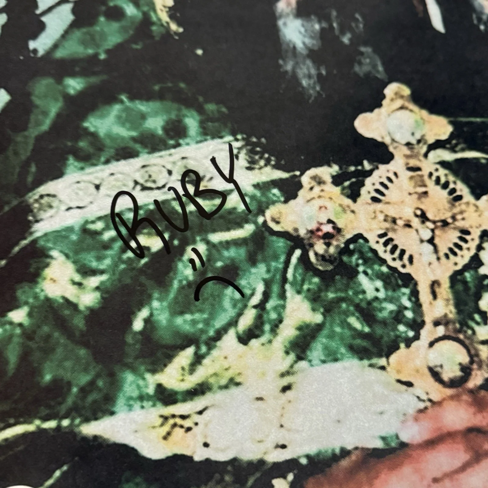 $UICIDEBOY$ SIGNED SING ME A LULLABY MY SWEET VINYL RECORD SUICIDEBOYS JSA COA, image 3