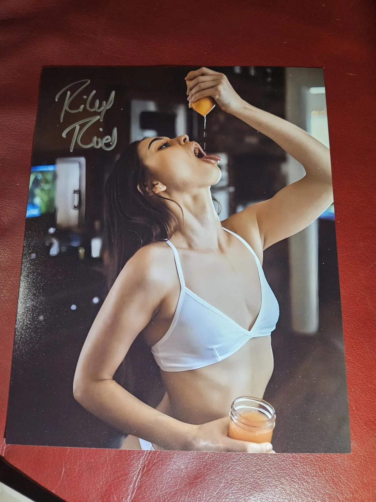 Riley Reid — Riley Reid Signed 8x10 Photo Adult Star Autographed COA