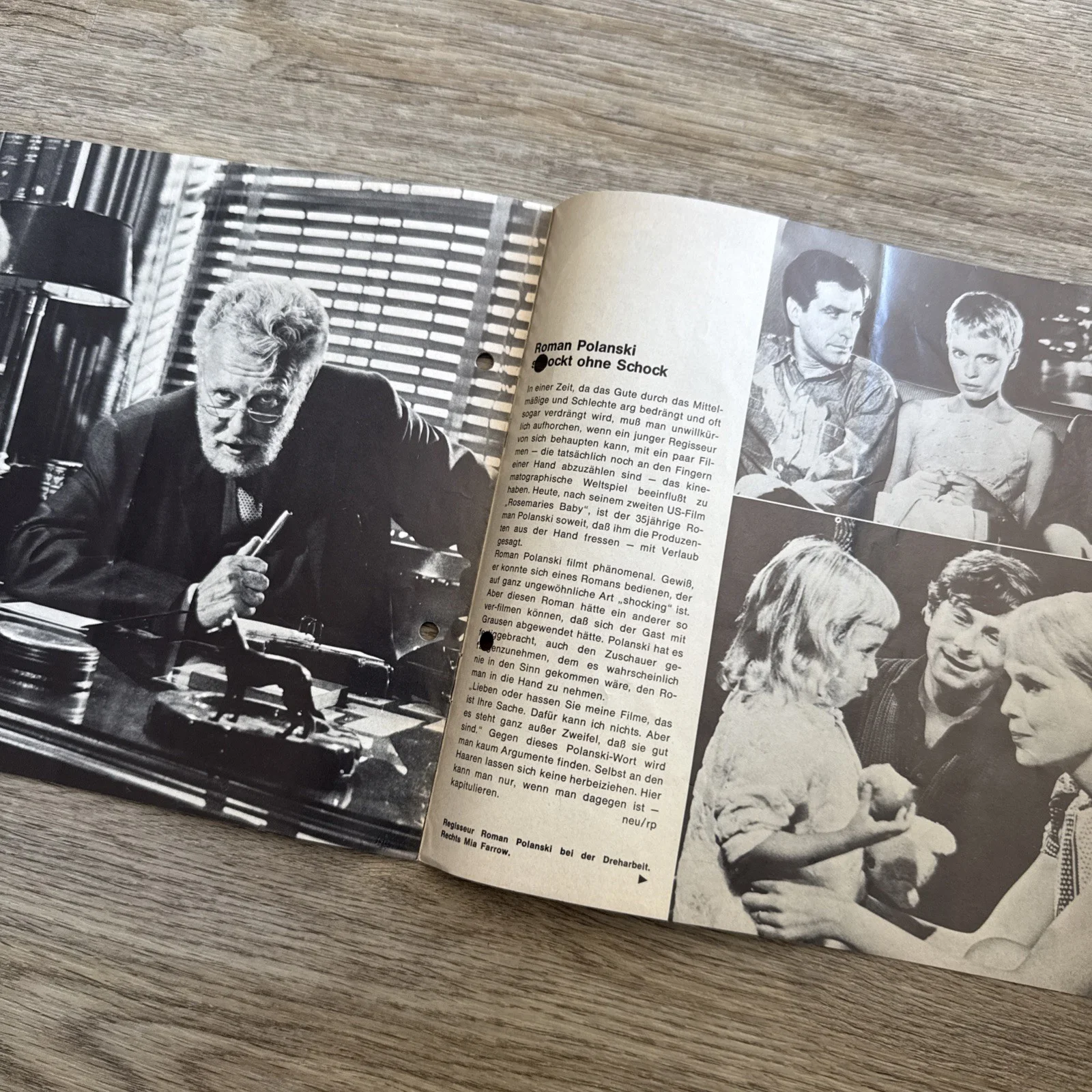 Rare Rosemary’s Baby German Cinema Programme Roman Polanski Mia Farrow Ira Levin, изображение 5