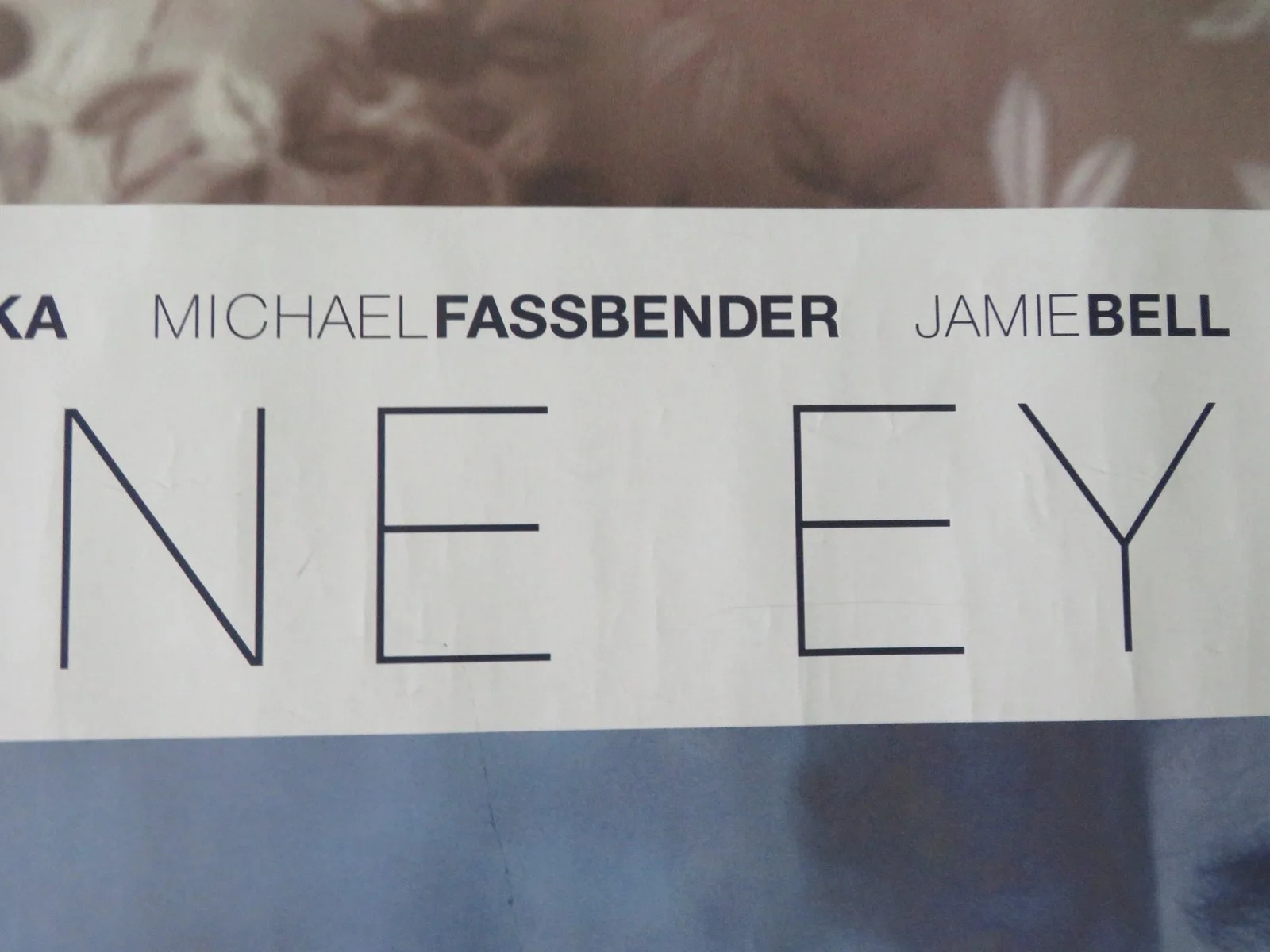 Jane Eyre UK Quad Rolled Poster Mia Wasikowska Michael Fassbender 2011, изображение 2