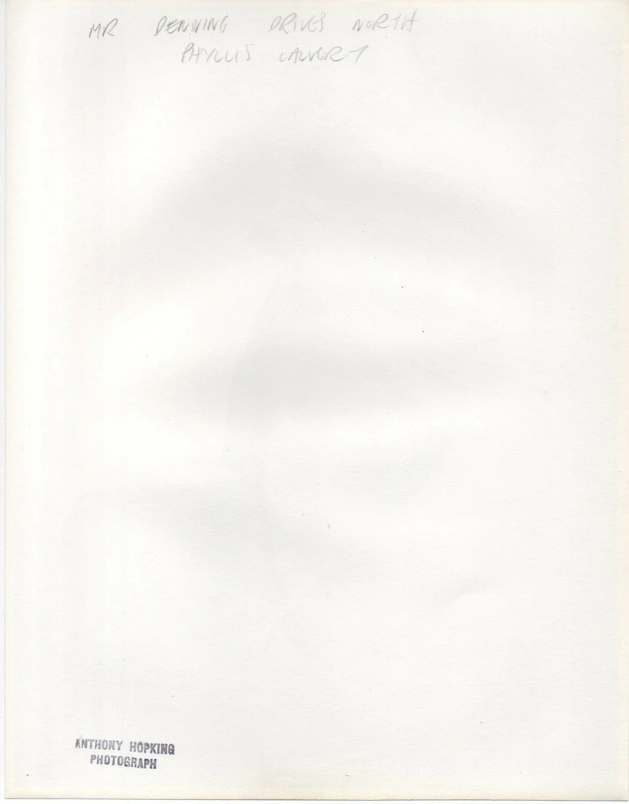 MR. DENNING DRIVES NORTH 1951 PHYLLIS CALVERT Anthony Hopking PORTRAIT #P12, image 2