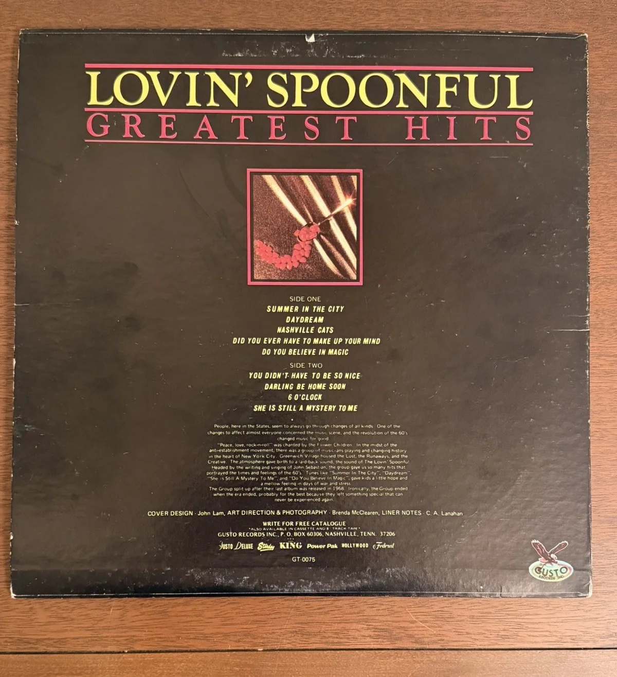 John Sebastian Hand Signed The Lovin Spoonful Greatest Hits Vinyl LP, изображение 3