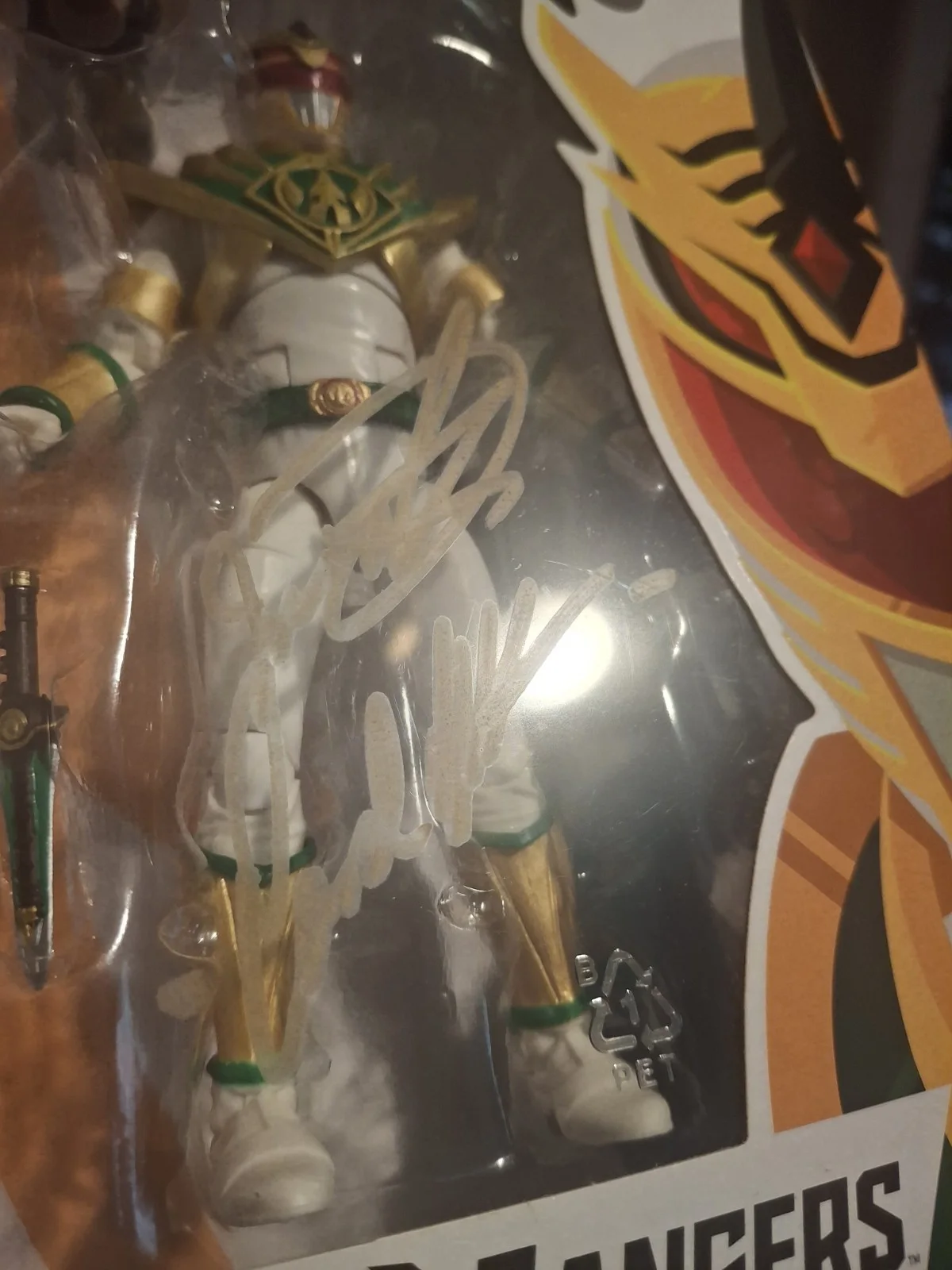 JDF autographed Hasbro Power Rangers Lightning Collection Lord Drakkon, изображение 2