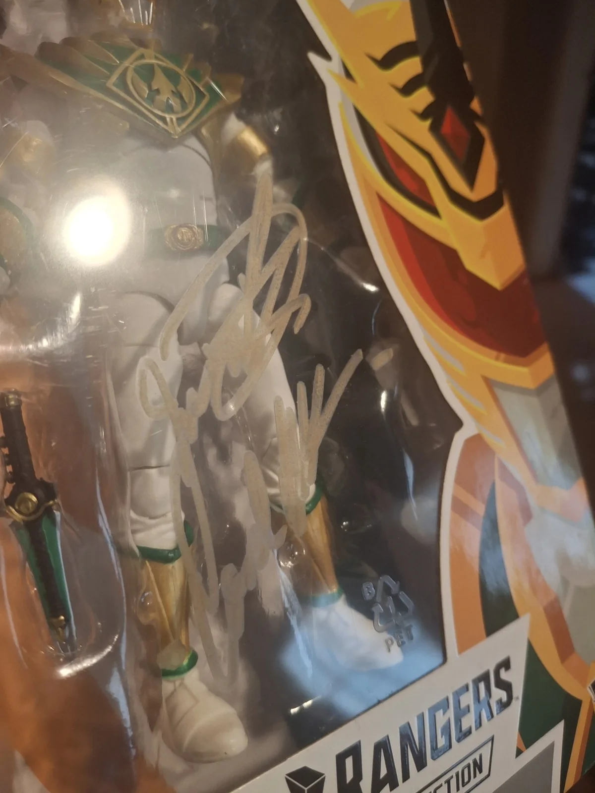 JDF autographed Hasbro Power Rangers Lightning Collection Lord Drakkon, изображение 3