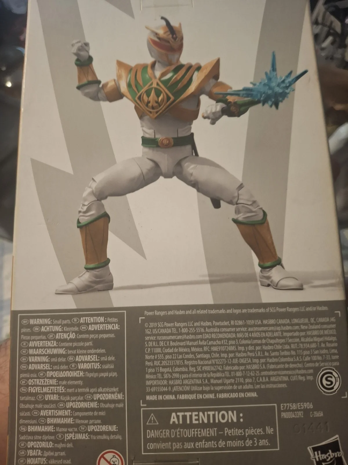 JDF autographed Hasbro Power Rangers Lightning Collection Lord Drakkon, изображение 4