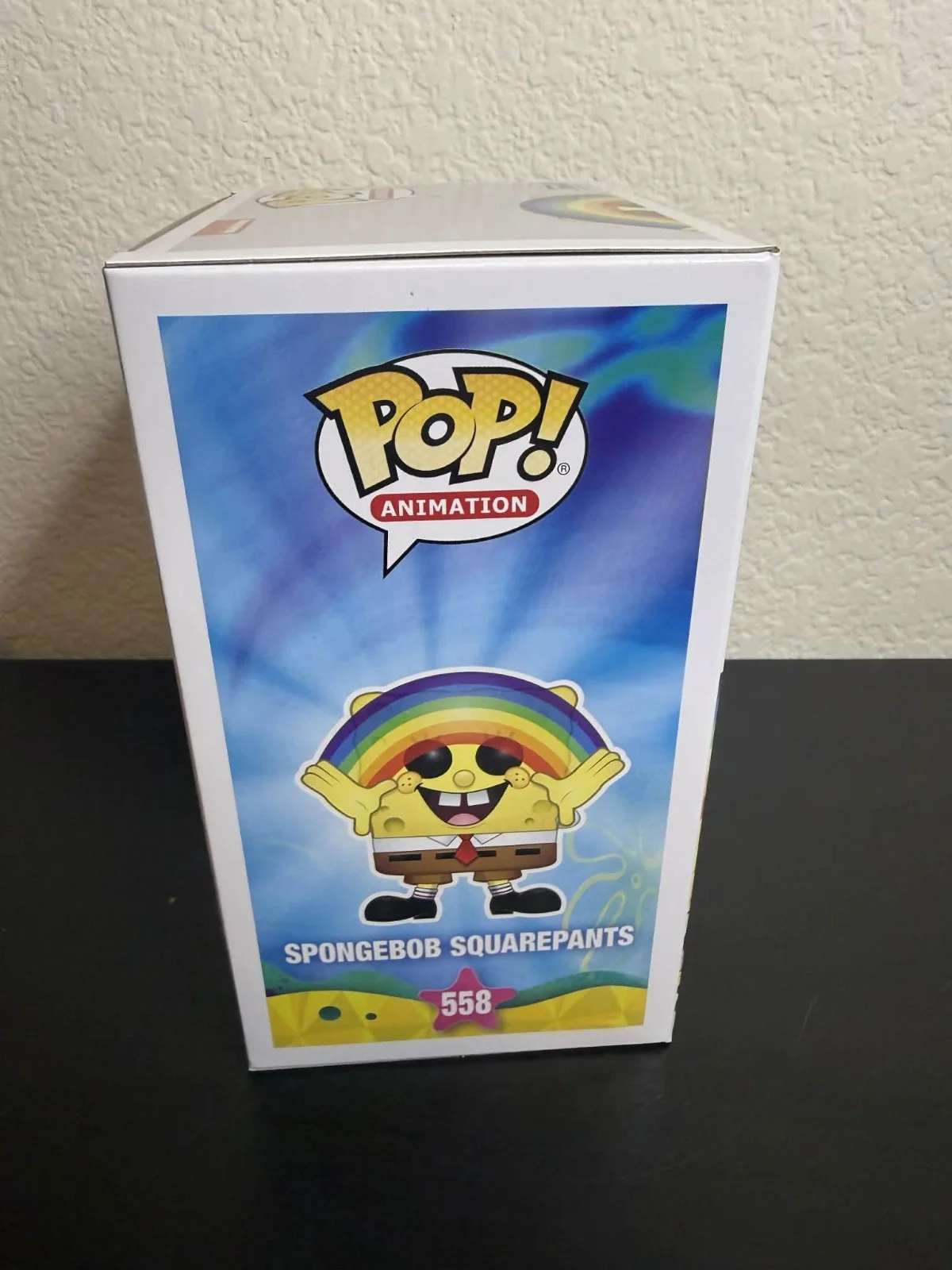 Tom Kenny — Tom Kenny Signed SpongeBob SquarePants Funko Pop #558 Diamond Hot Topic JSA, image 3