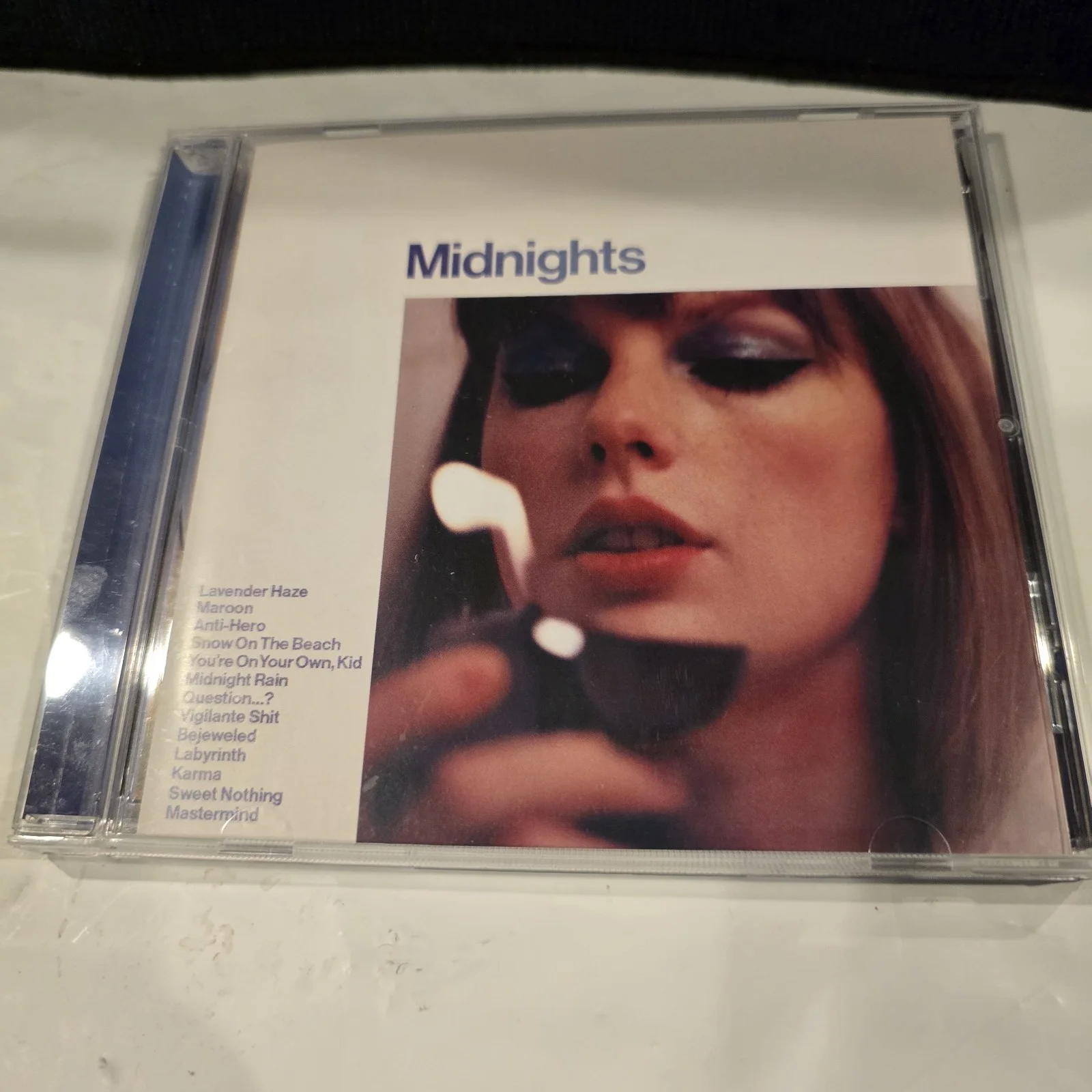 SIGNED Taylor Swift Midnights Moonstone CD Framed, image 4