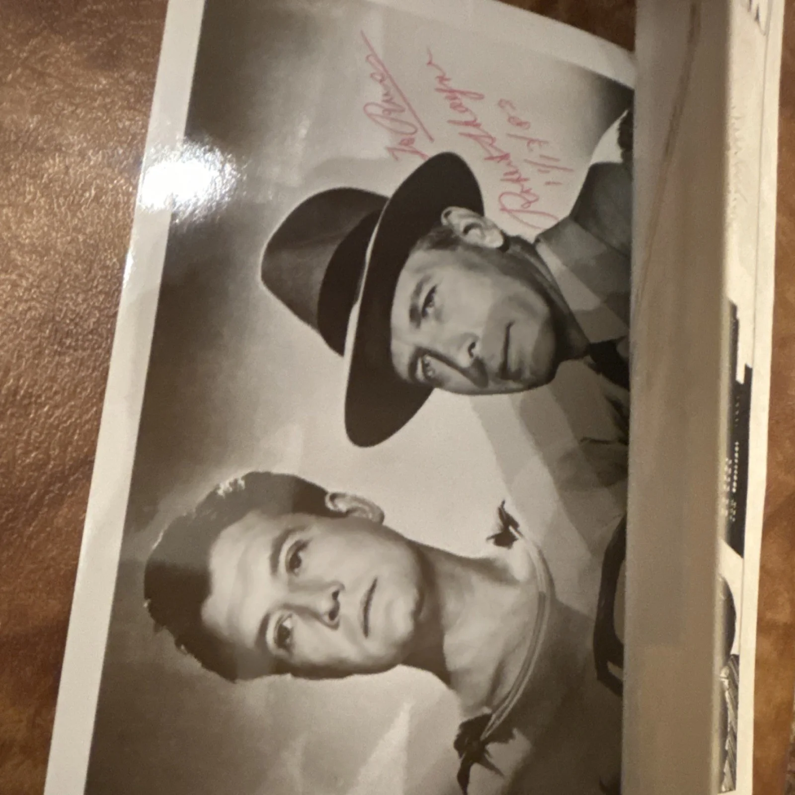 Kirk Alyn — ULTIMATE SUPERMAN SET: Signed Joe Shuster Cover & Alyn/Reeves Dual Signed Photo, image 2