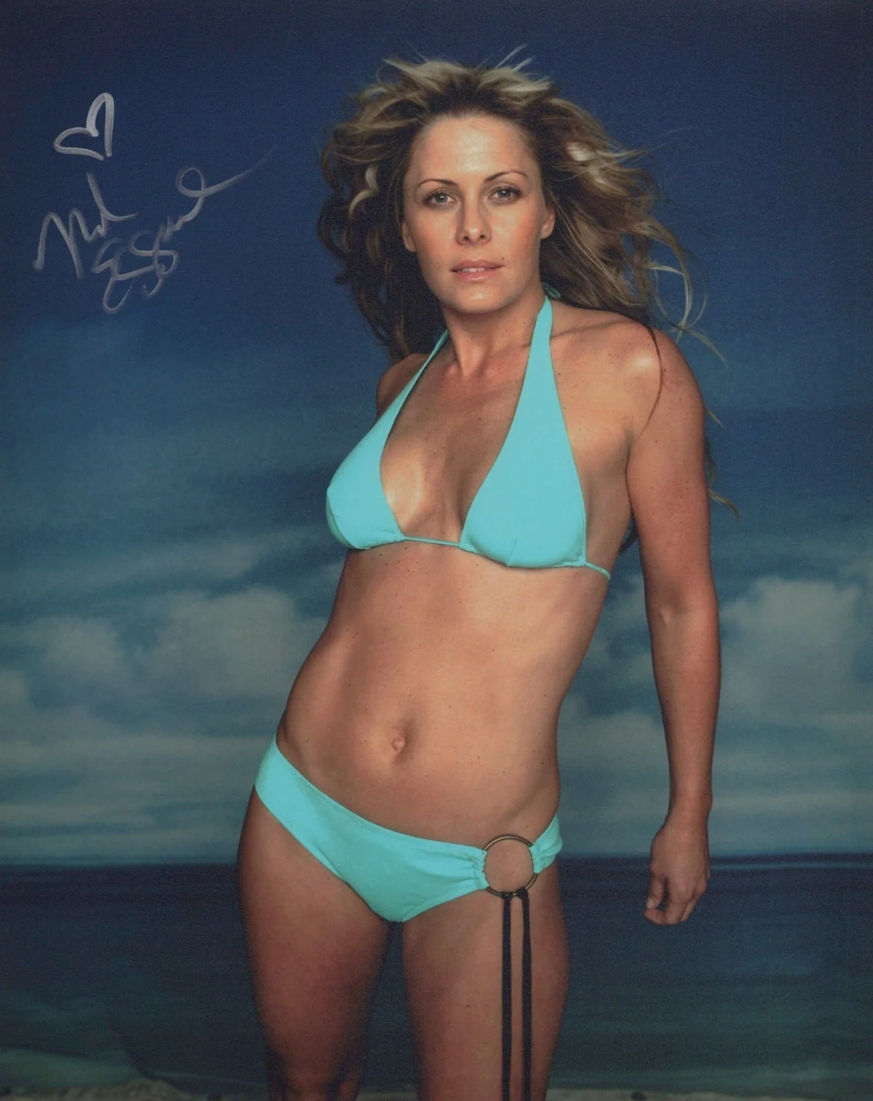 Nicole Eggert — Nicole Eggert on TV's Baywatch & Charles In Charge 8"x10" Signed Photo