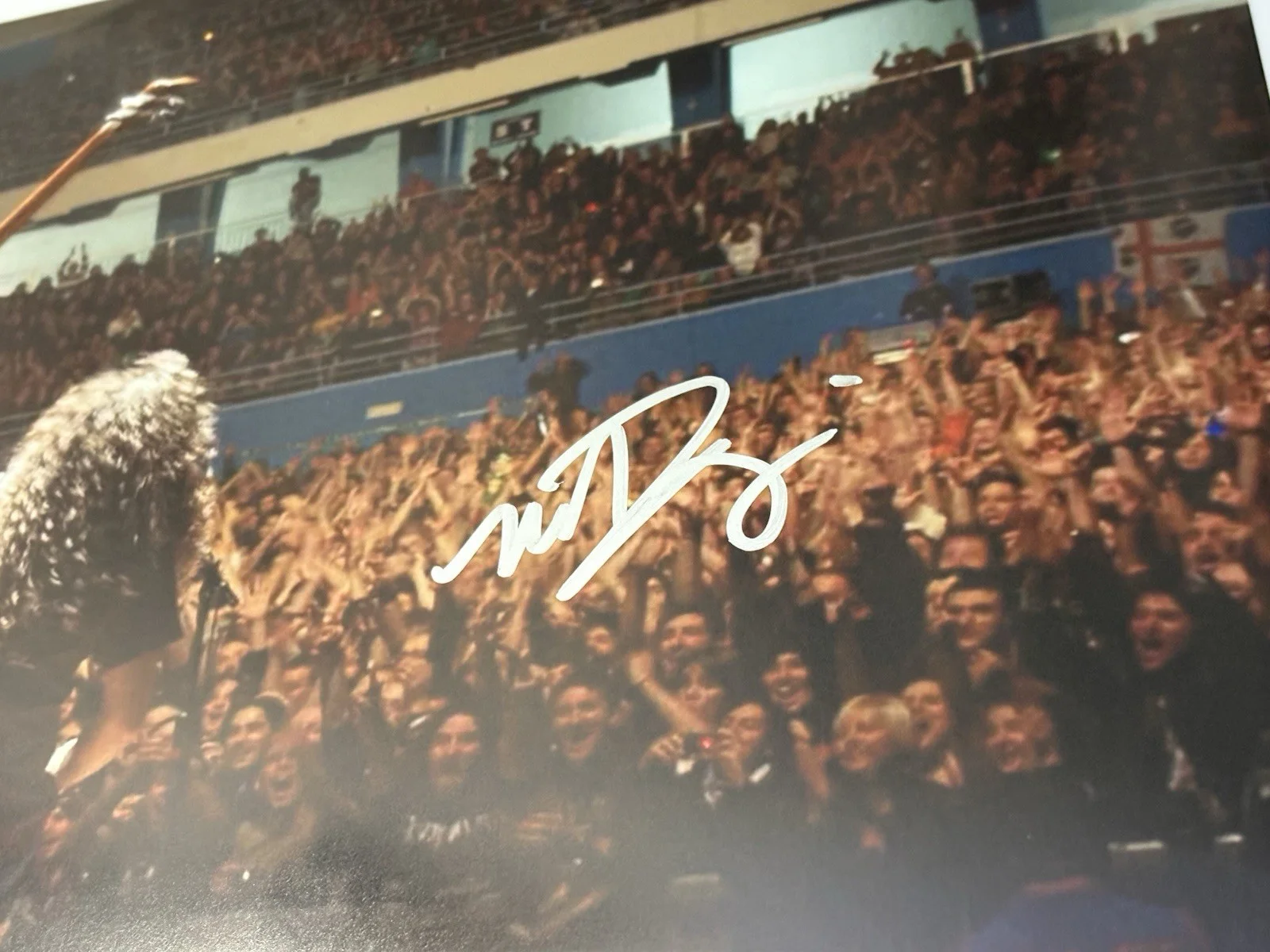 Mike Inez Autograph 11x14 Photo🎸Alice In Chains🎸, image 2