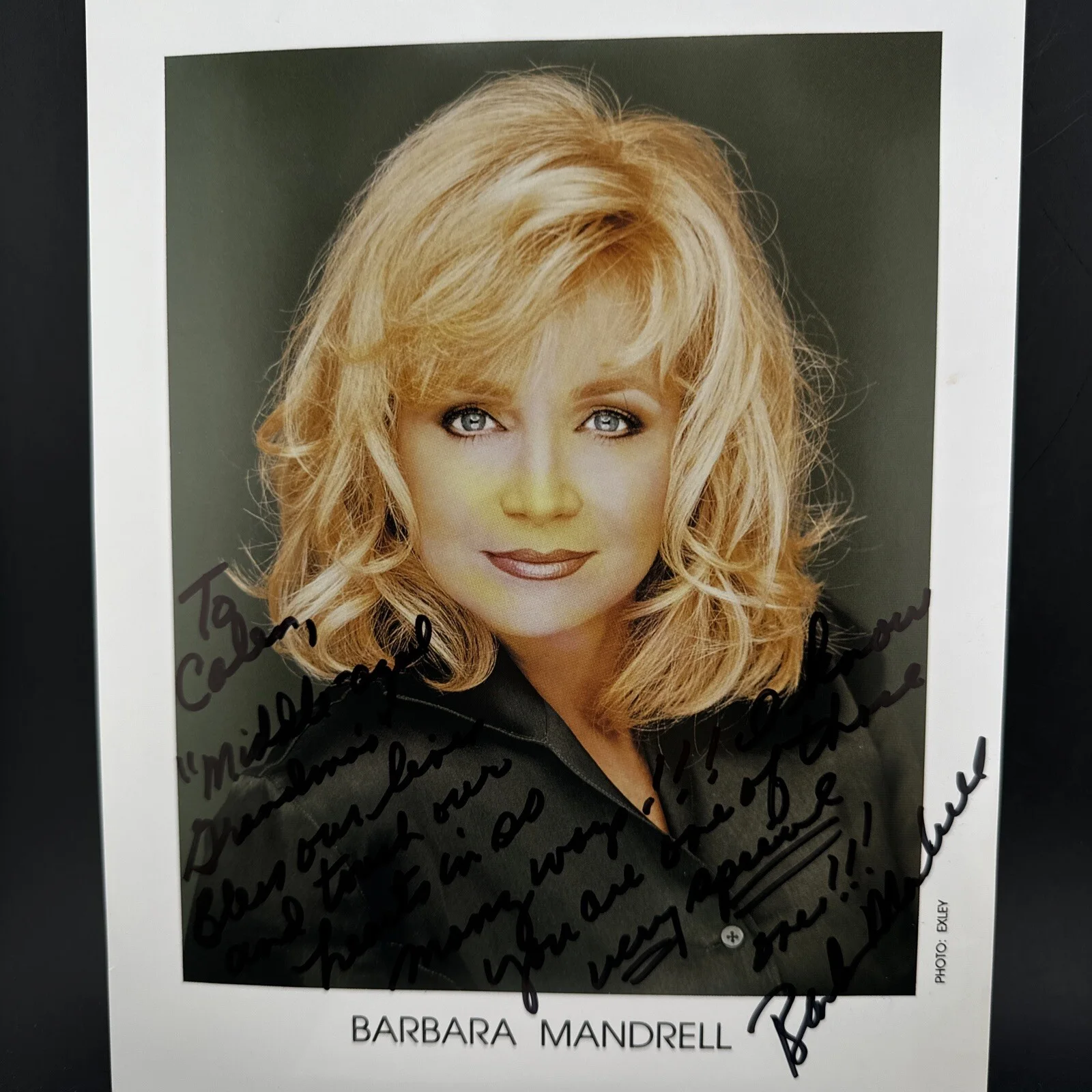 Barbara Mandrell — Barbara Mandrell Signed Autographed 8x10 Photo, image 3