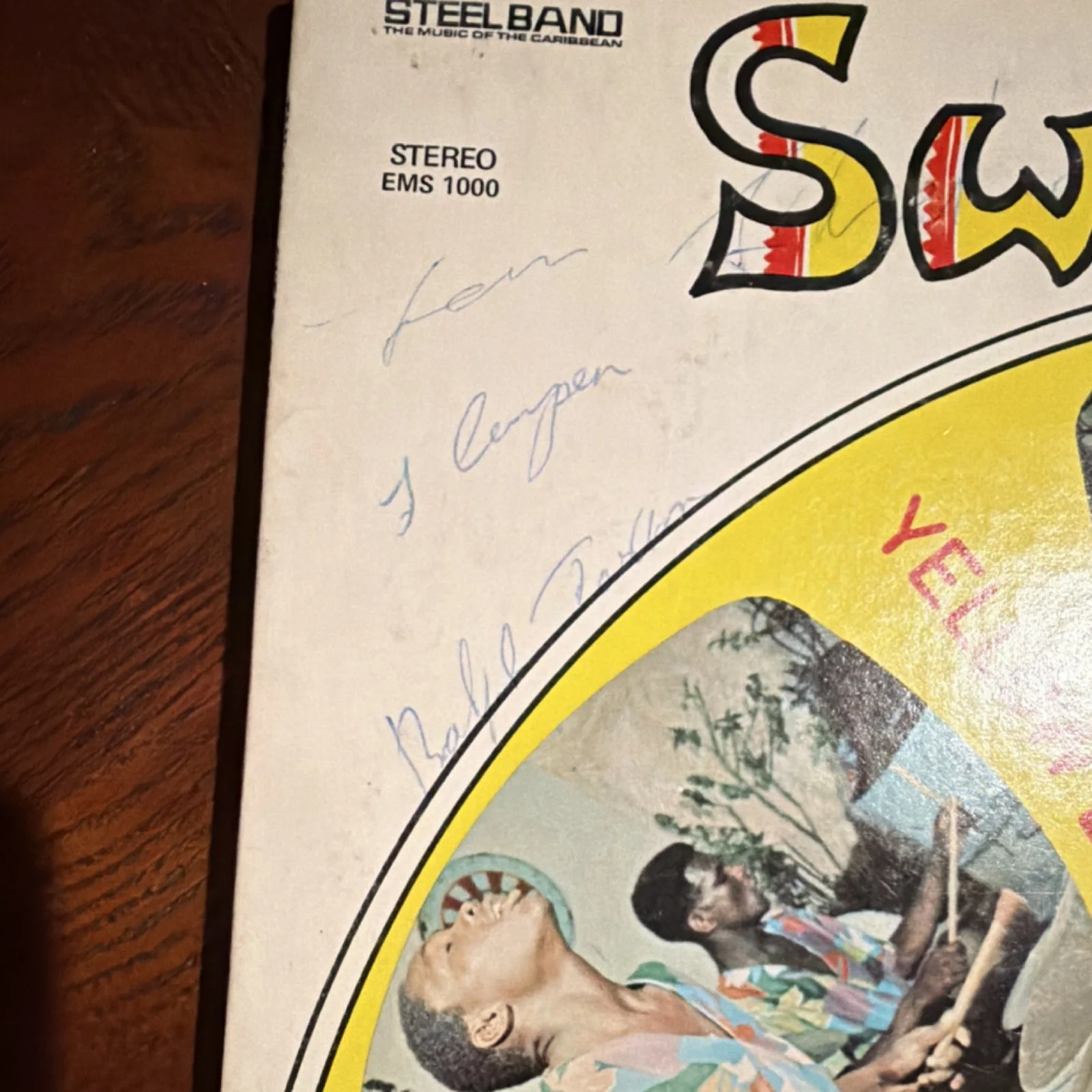 The Harmonites Sweet Steel Signed Original Emerald Records (signed), image 2
