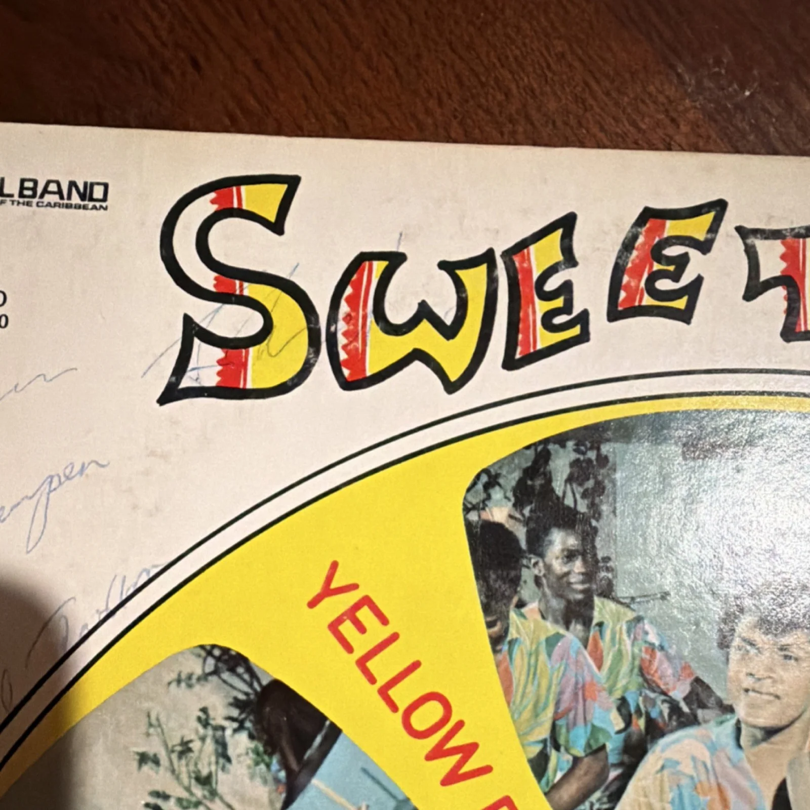The Harmonites Sweet Steel Signed Original Emerald Records (signed), image 3