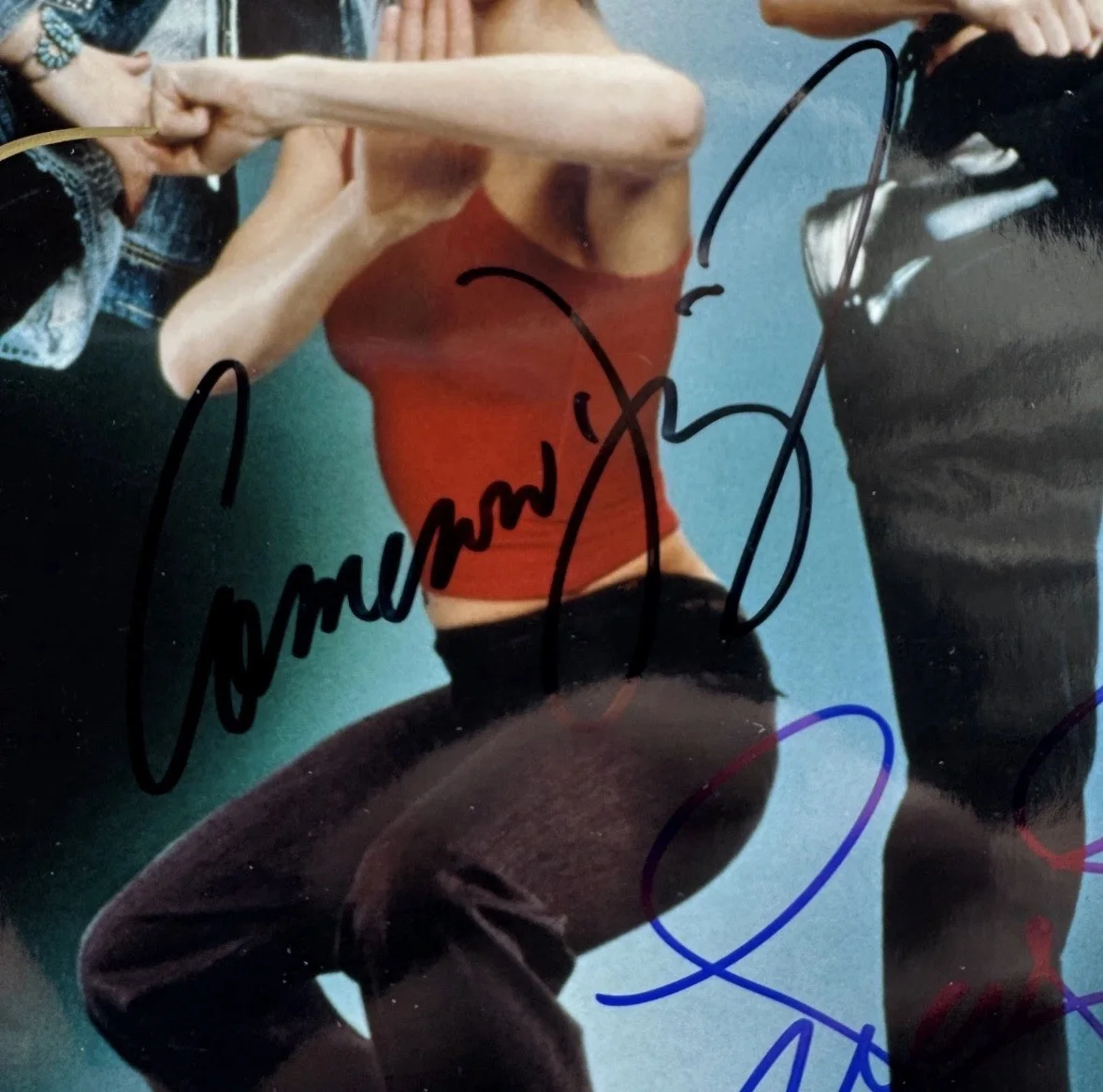 Cameron Diaz Lucy Liu Drew Barrymore - Charlie's Angels - signed 8x10 coa, image 2
