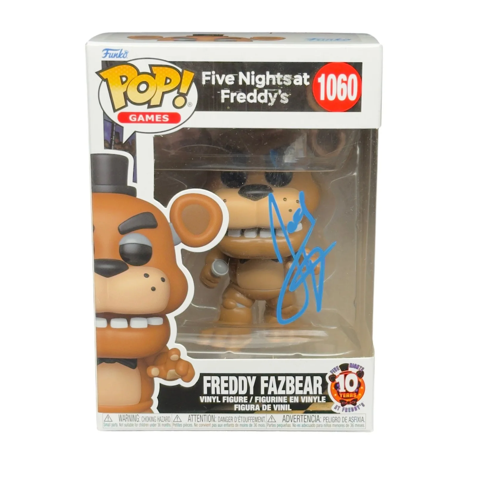 Josh Hutcherson — Josh Hutcherson Signed Five Nights At Freddys Funko Pop 1060 Beckett Autograph
