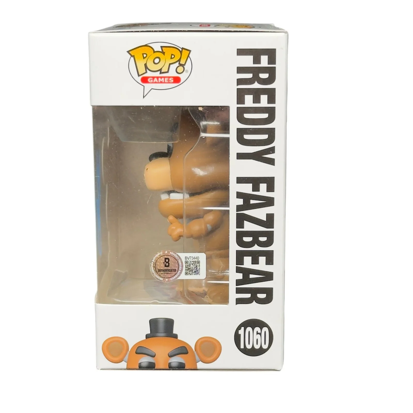 Josh Hutcherson — Josh Hutcherson Signed Five Nights At Freddys Funko Pop 1060 Beckett Autograph, image 2