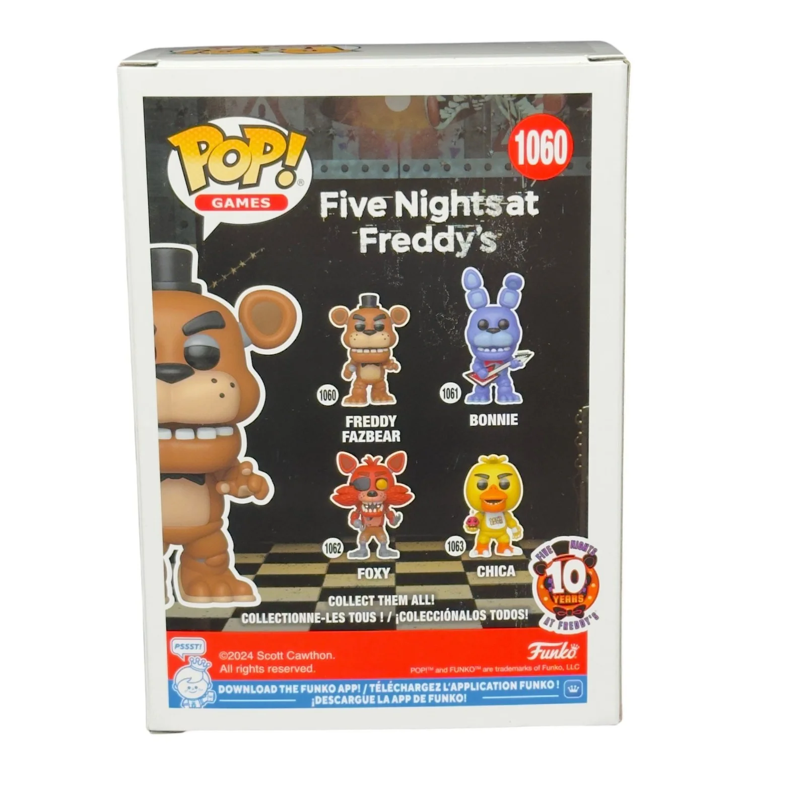 Josh Hutcherson — Josh Hutcherson Signed Five Nights At Freddys Funko Pop 1060 Beckett Autograph, image 3