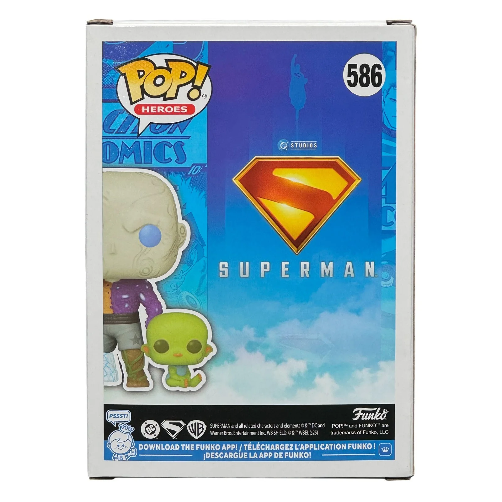 Anthony Carrigan — Anthony Carrigan Signed Metamorpho Funko Pop 586 Autographed Beckett Authentic, image 3