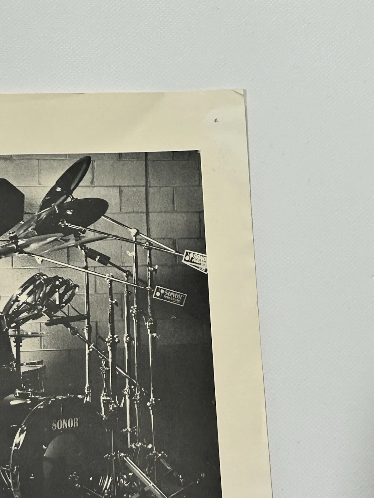 Bobby Rock Signed 8X10” Black & White Photo Vinnie Vincent Invasion Nelson, image 4