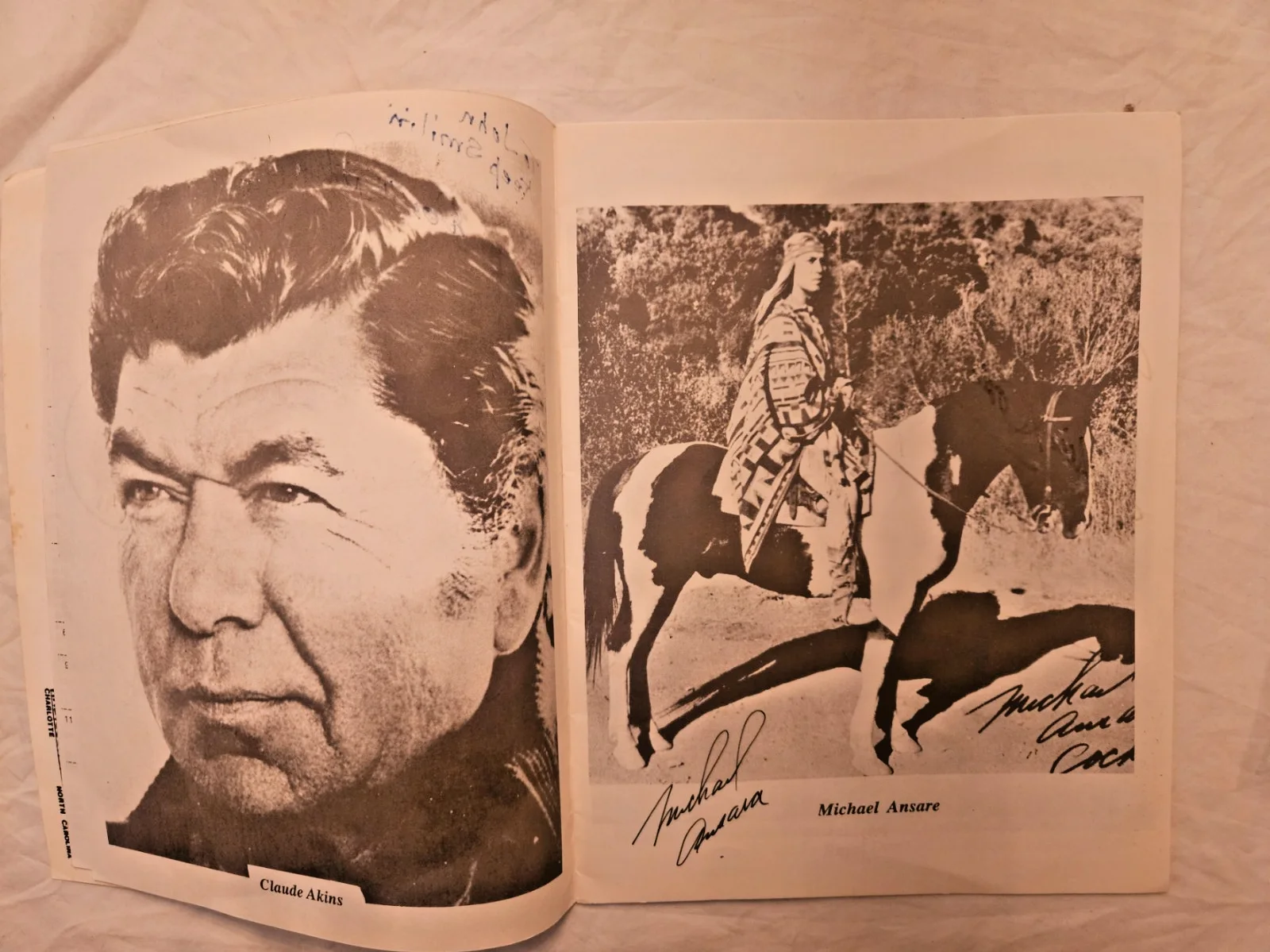 1988 Western Film Fair Souvenir Program 13x signed Phyllis Coates Royal Dano, изображение 3