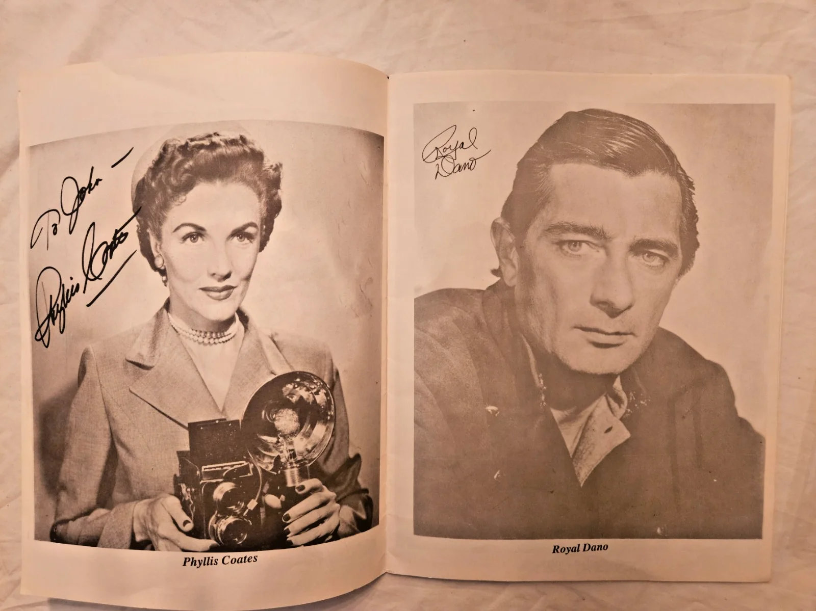 1988 Western Film Fair Souvenir Program 13x signed Phyllis Coates Royal Dano, изображение 4