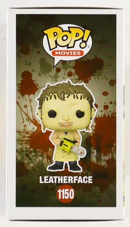 Mark Burnham Signed The Texas Chainsaw Massacre #1150 Leatherface Funko Pop COA, изображение 4