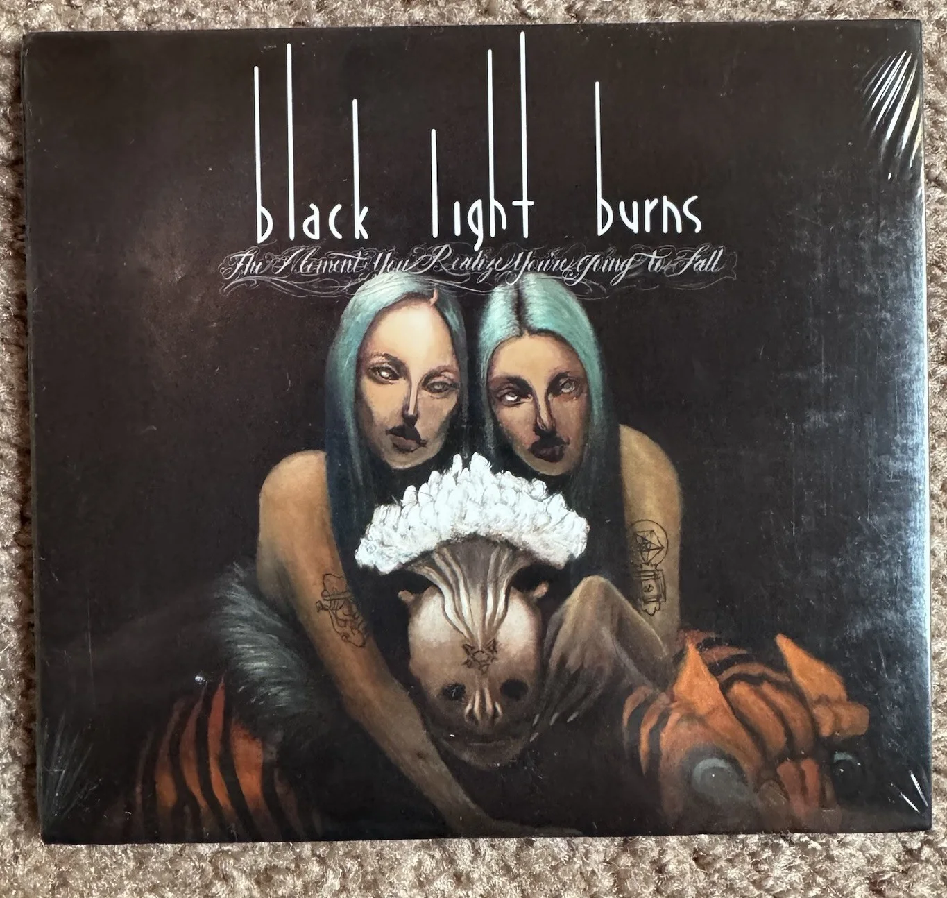 Wes Borland Signed Black Light Burns CD Limp Bizkit Guitarist, изображение 2
