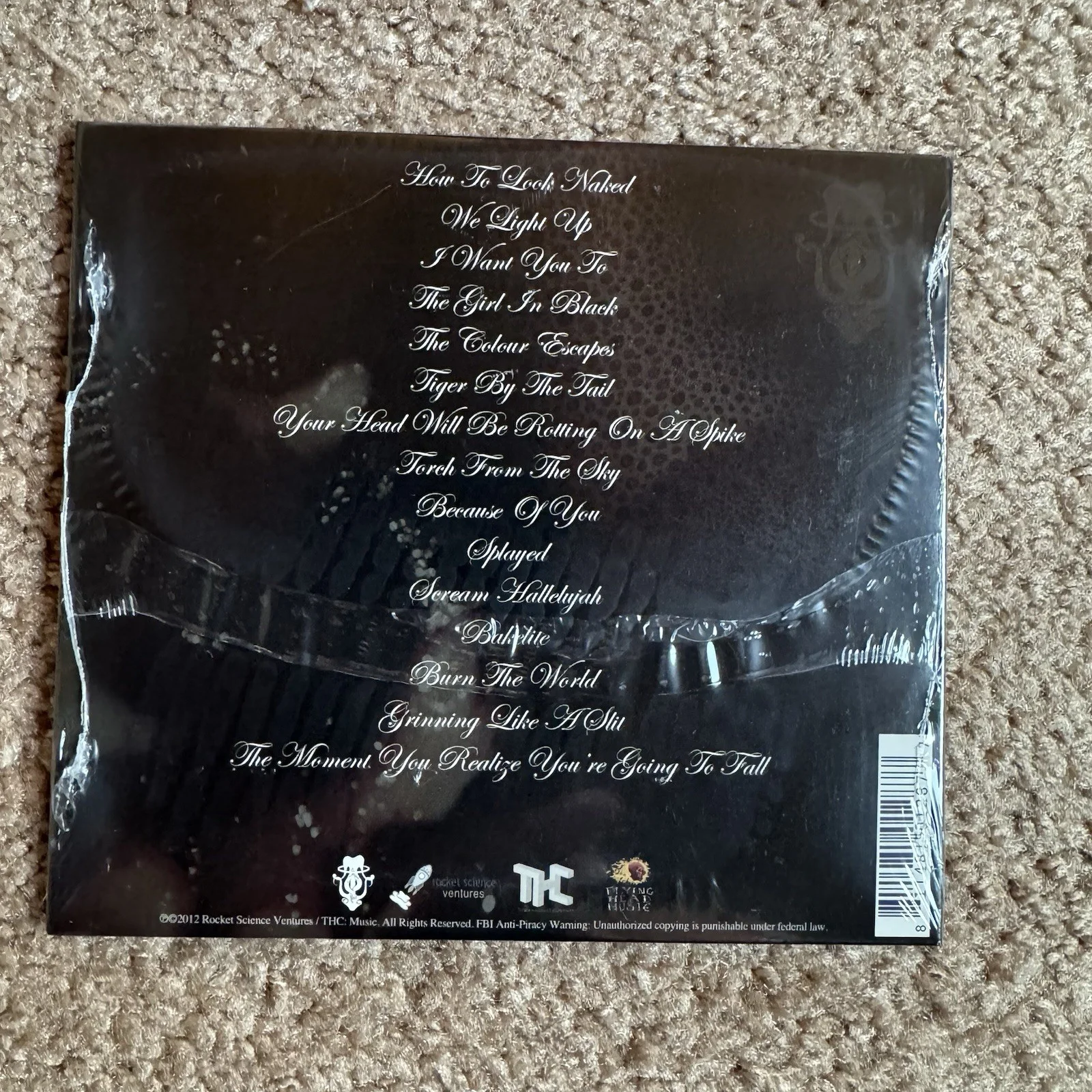 Wes Borland Signed Black Light Burns CD Limp Bizkit Guitarist, изображение 5