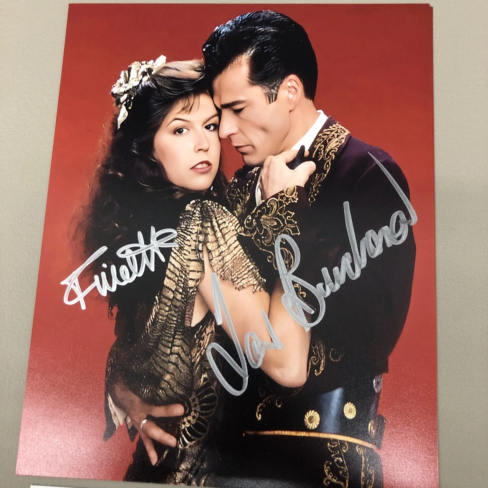Ian Buchanan & FINOLA Hughes General Hospital Autograph 8X10 Signed w Store CoA, image 2