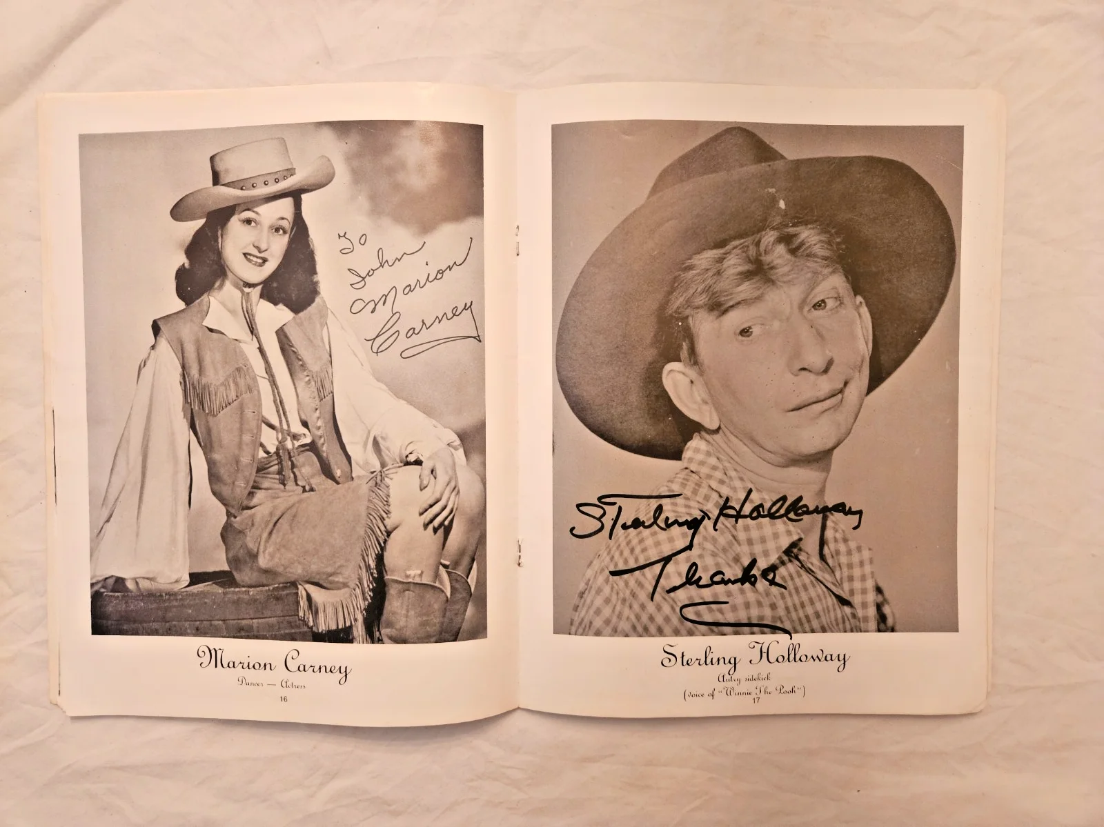 VTG - 1988 Riders of the Silver Screen Souvenir Program 7x signed, image 4