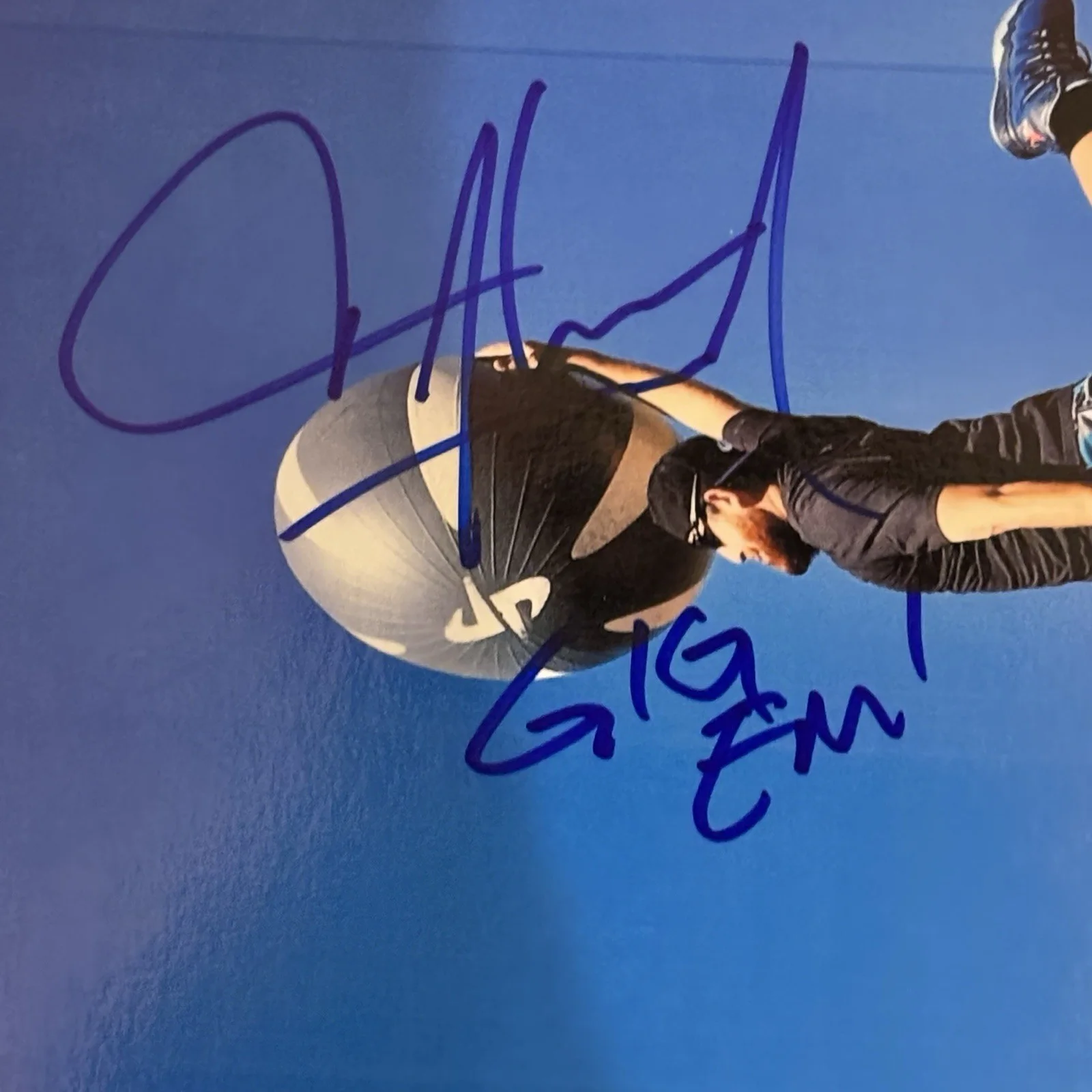 Tyler Toney — Tyler Toney Signed 8x10 Photo Autograph Dude Perfect YouTube JSA COA Texas A&M, image 2