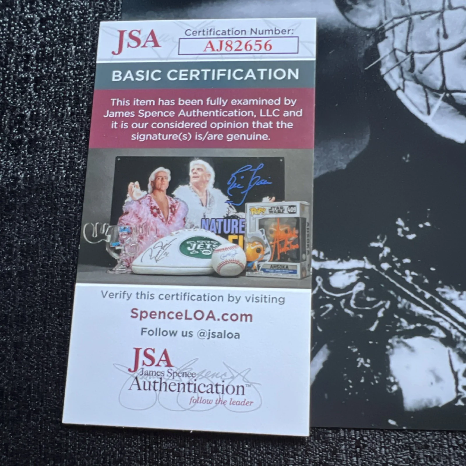 Doug Bradley — Hellraiser Doug Bradley signed photo autographed with JSA cert w/ inscription, image 3