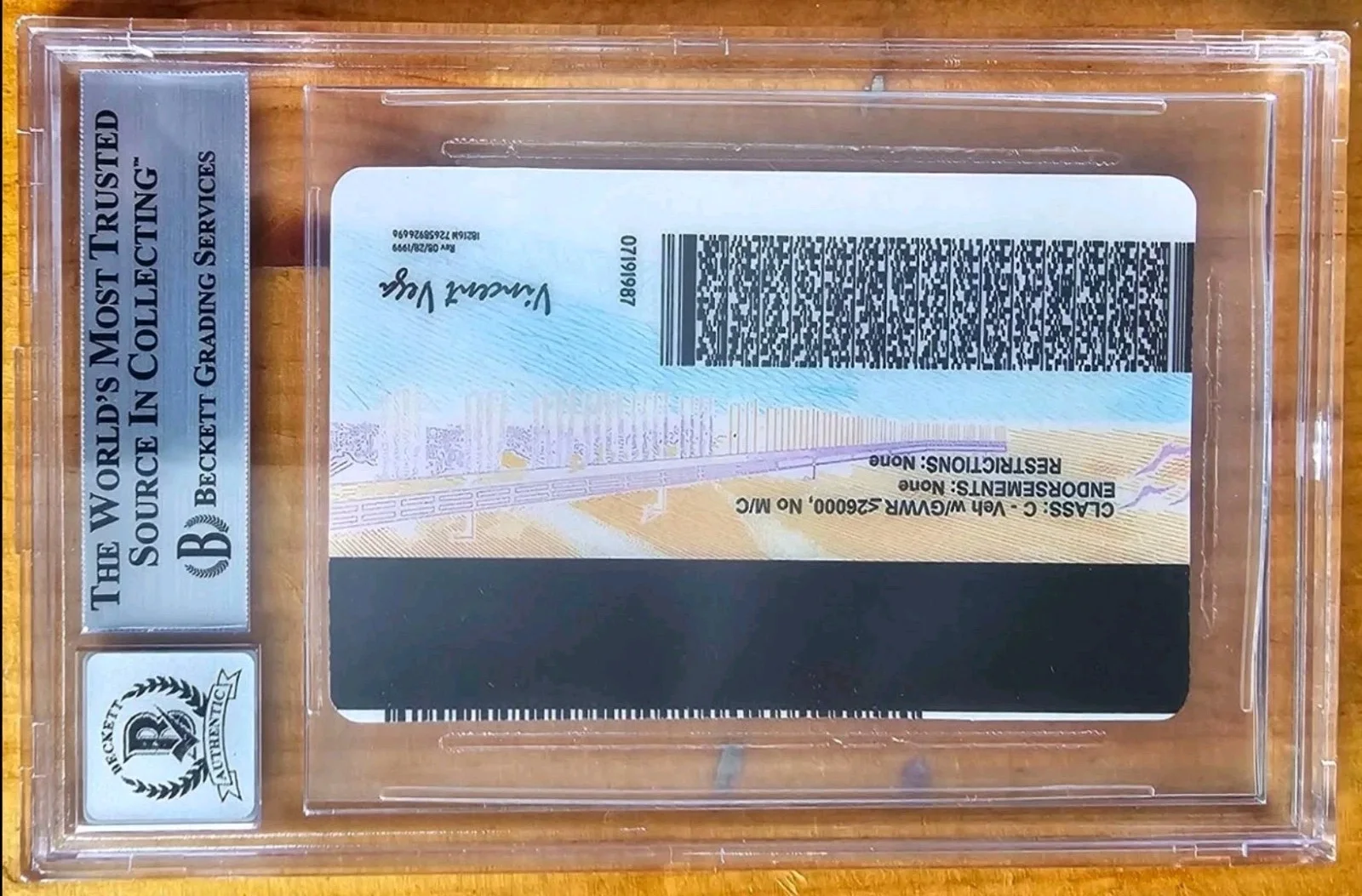 John Travolta — 🔥John Travolta License Custom Card Pulp Fiction Signed Vincent Vega Beckett..., изображение 2