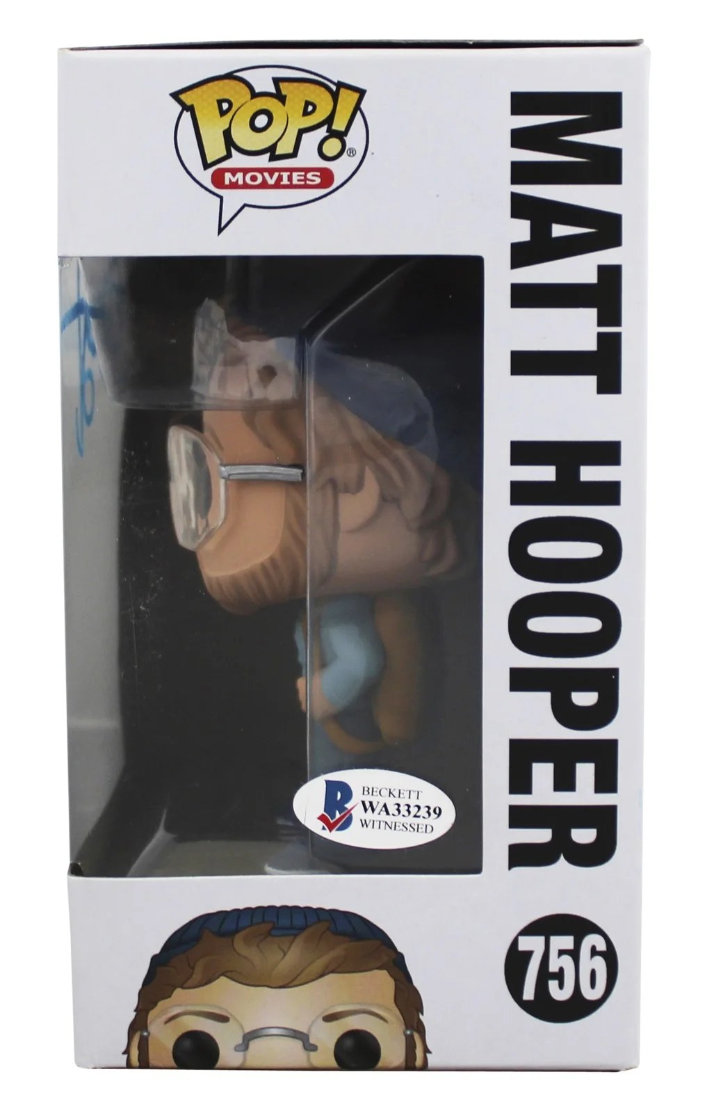 Richard Dreyfuss — Richard Dreyfuss Jaws Signed Matt Hooper #756 Funko Pop Figure BAS Wit #WA333239, изображение 3