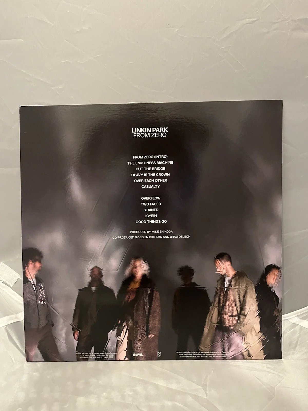 Emily Armstrong/Mike Shinoda Signed Autographed Linkin Park From Zero Vinyl JSA, изображение 2