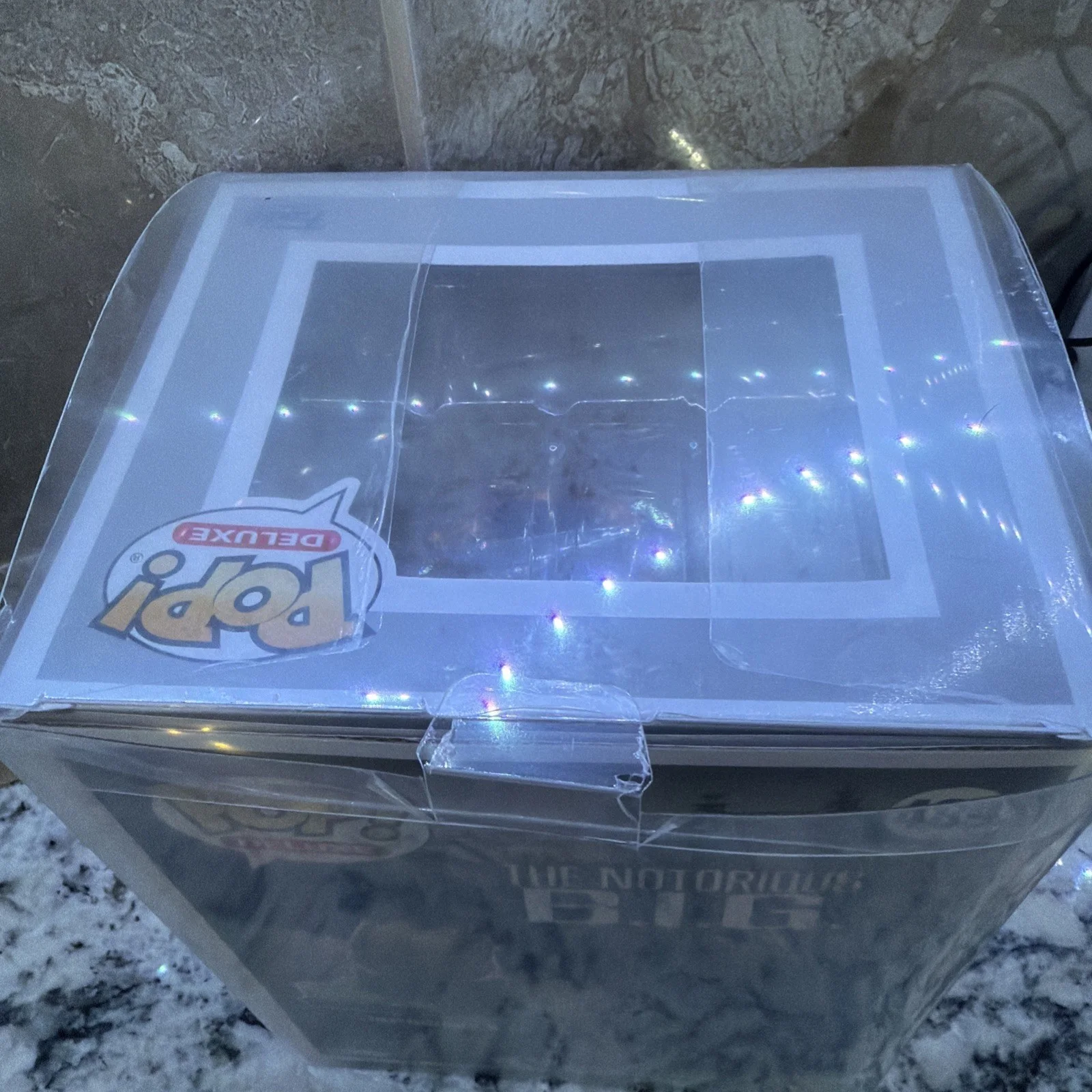 Jamal Woolard — Jamal Woolard autographed signed Rare Deluxe (Large) Funko Pop #489 W/COA B.I.G, image 4