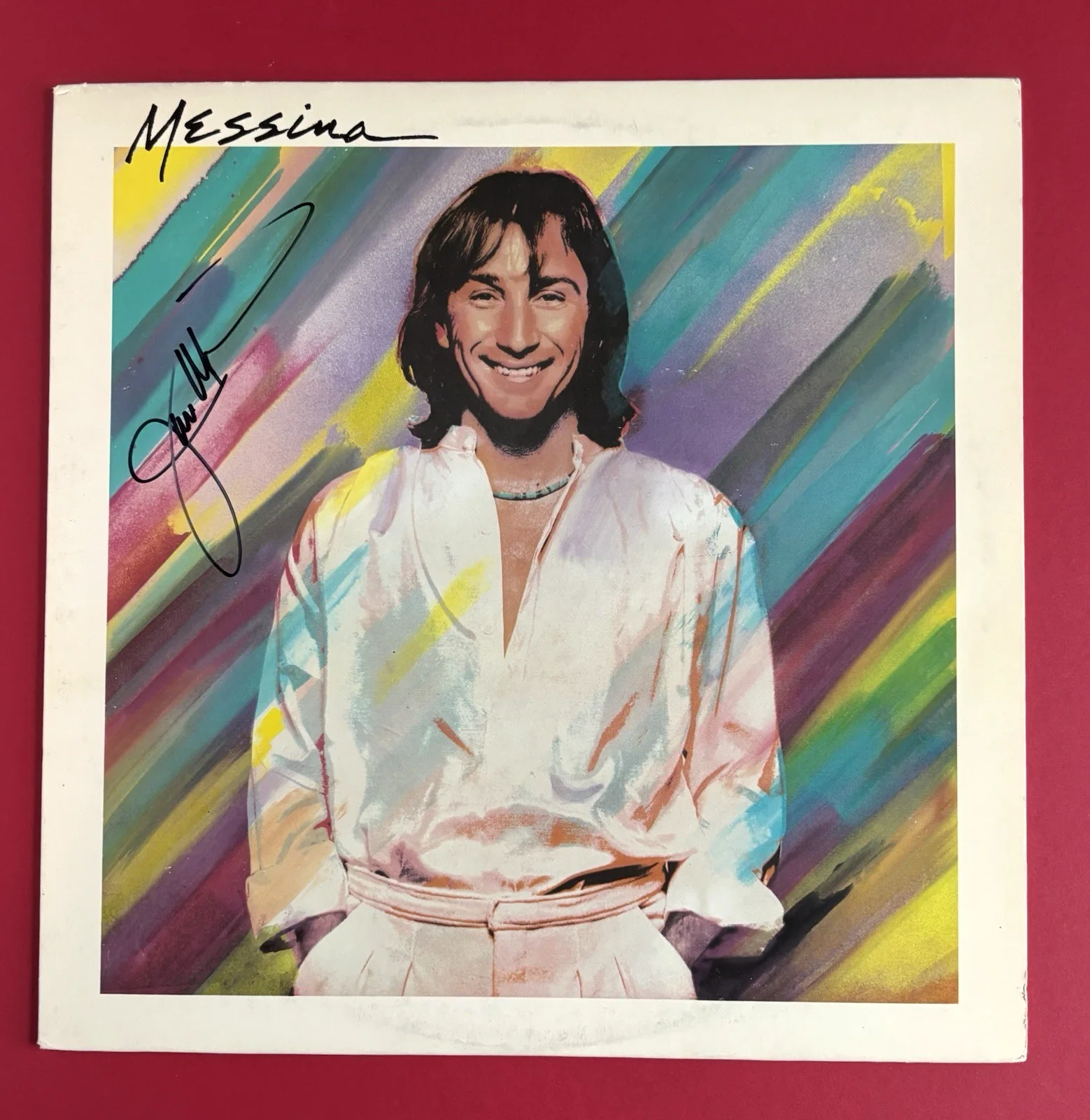 JIM MESSINA Signed MESSINA LP Vinyl Album PSA DNA COA Kenny Loggins And, изображение 2