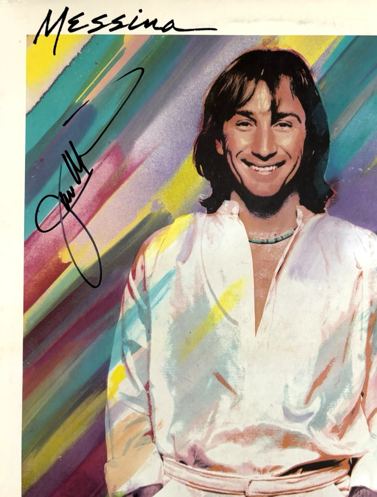 JIM MESSINA Signed MESSINA LP Vinyl Album PSA DNA COA Kenny Loggins And, изображение 3
