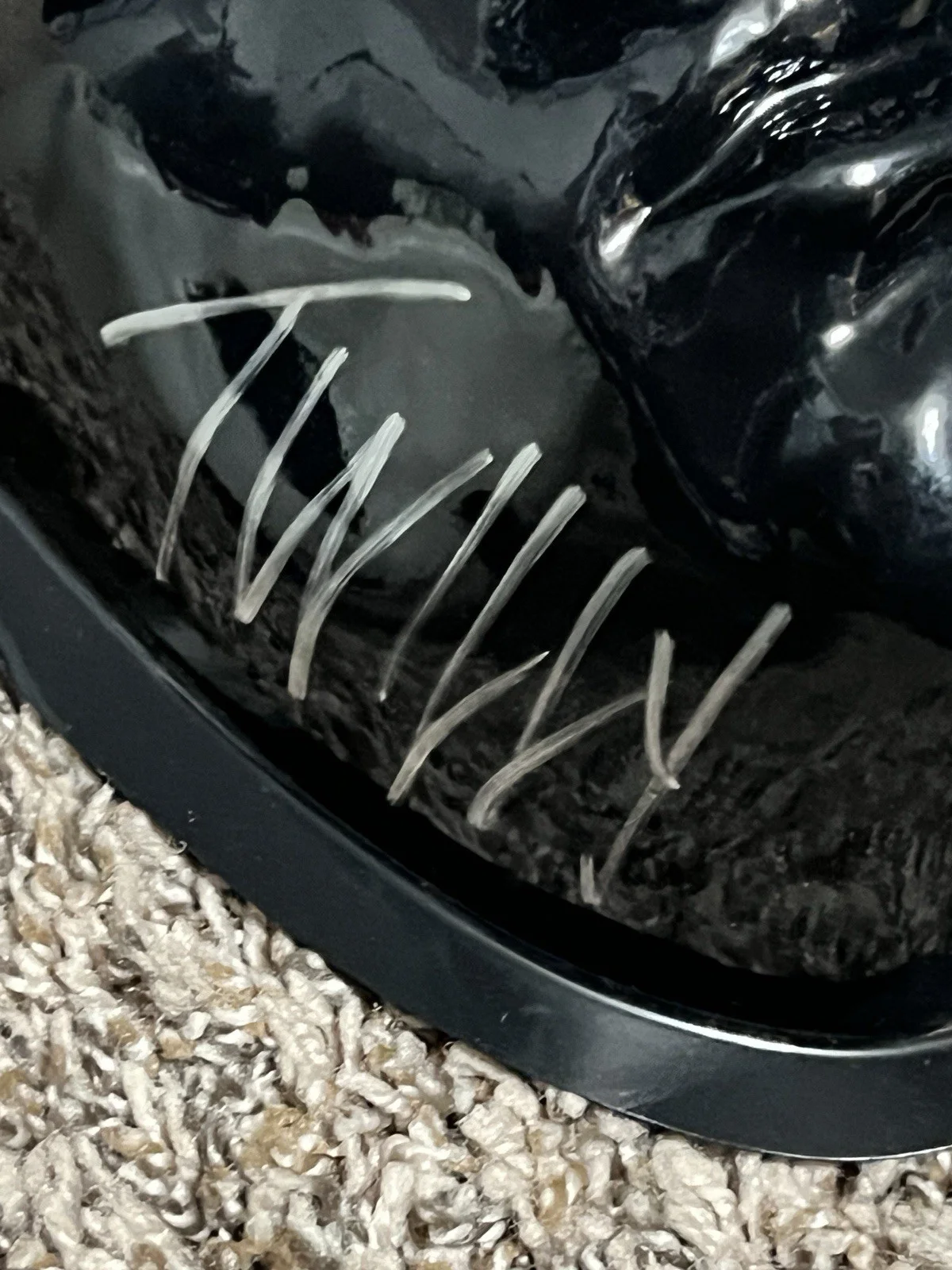 Marilyn Manson & Twiggy Hand Signed Autographed Limited Edition 3-Piece Mask, image 2